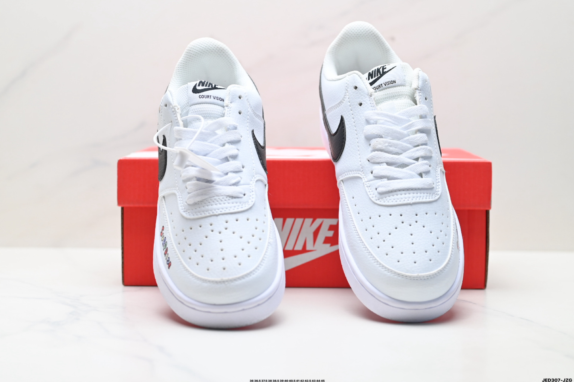 NIKE COURT VISION LO ‘DIY’定制 耐克 低帮百搭 透气休闲运动板鞋 FJ5480-100-Top High Quatity Cheap Sneakers Fashion Clothing Clothes Bags handbags Shoes of all Brand wholesale With The best Quality And Beautiful Price from China Factory Chinese suppliers wholesaler seller NIKE COURT VISION LO ‘DIY’定制 耐克 低帮百搭 透气休闲运动板鞋 FJ5480-100