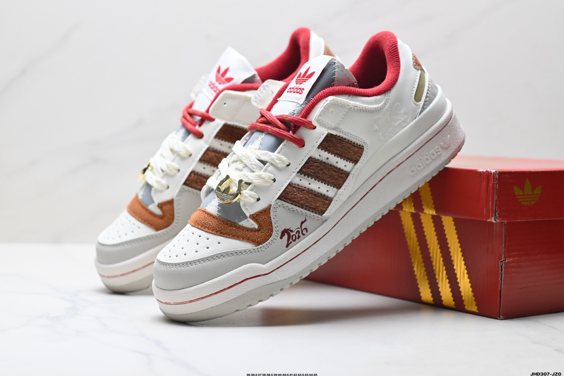 Adidas Forum Low CL 马年限定 CNY新年款 阿迪达斯 低帮百搭潮流休闲板鞋 KJ8751-Top High Quatity Cheap Sneakers Fashion Clothing Clothes Bags handbags Shoes of all Brand wholesale With The best Quality And Beautiful Price from China Factory Chinese suppliers wholesaler seller Adidas Forum Low CL 马年限定 CNY新年款 阿迪达斯 低帮百搭潮流休闲板鞋 KJ8751