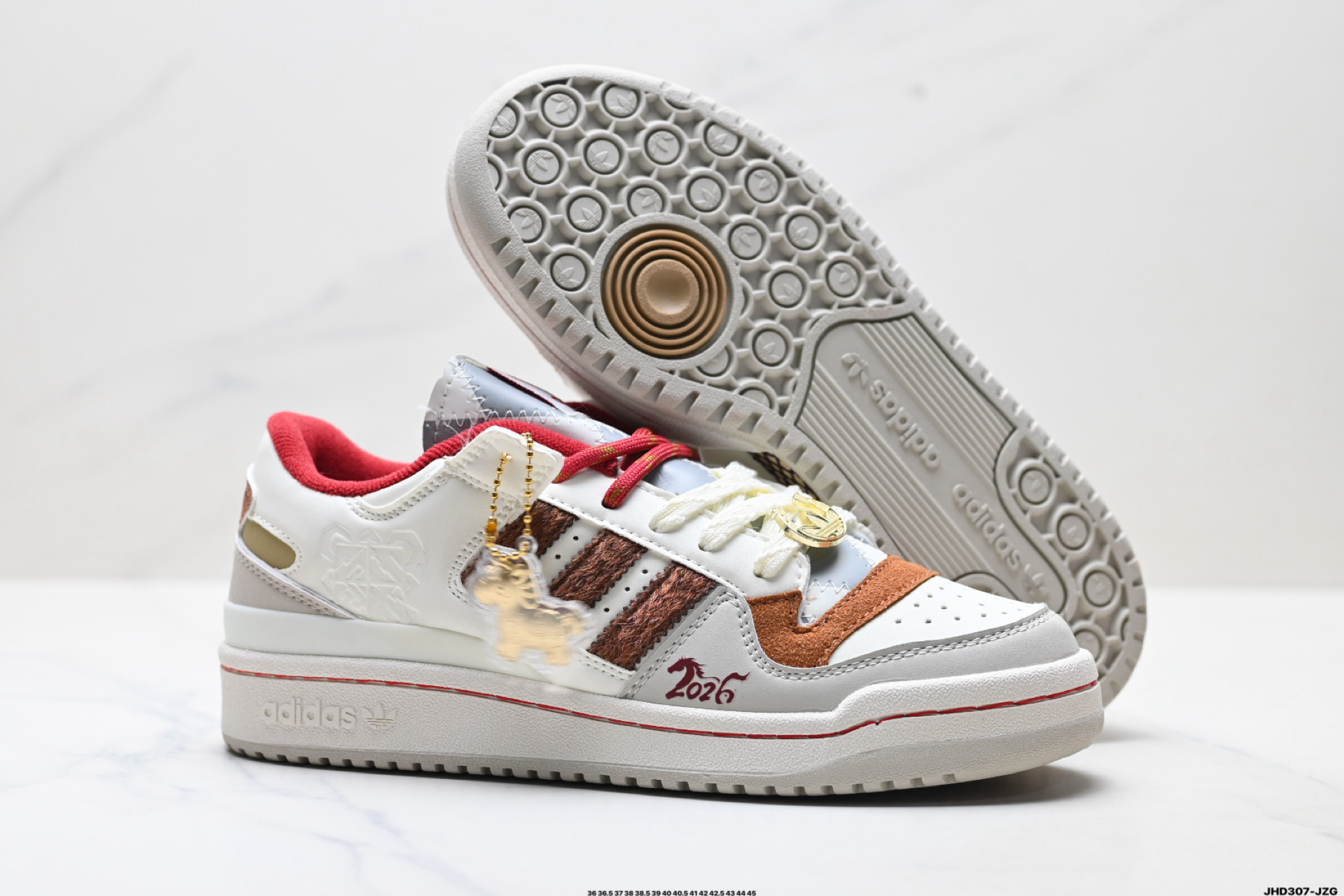 Adidas Forum Low CL 马年限定 CNY新年款 阿迪达斯 低帮百搭潮流休闲板鞋 KJ8751-Top High Quatity Cheap Sneakers Fashion Clothing Clothes Bags handbags Shoes of all Brand wholesale With The best Quality And Beautiful Price from China Factory Chinese suppliers wholesaler seller Adidas Forum Low CL 马年限定 CNY新年款 阿迪达斯 低帮百搭潮流休闲板鞋 KJ8751