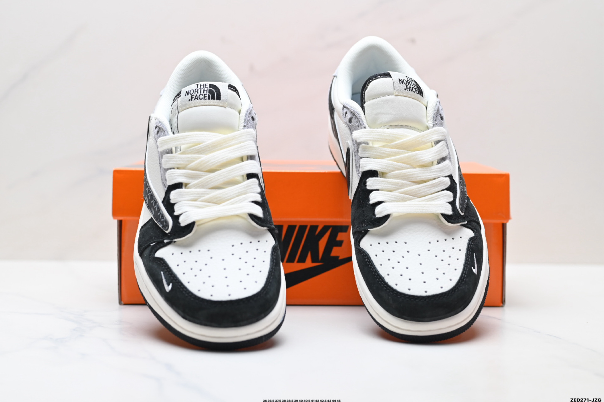 280 Nike Air Jordan 1 x Travis Scott AJ1倒勾 乔一倒钩 ‘DIY’定制 耐克 低帮文化篮球鞋 JW1188-172