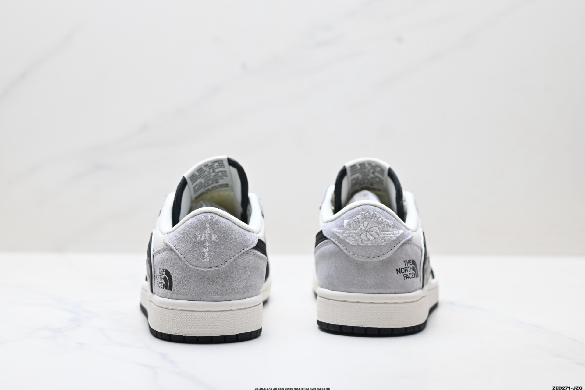 280 Nike Air Jordan 1 x Travis Scott AJ1倒勾 乔一倒钩 ‘DIY’定制 耐克 低帮文化篮球鞋 JW1188-172