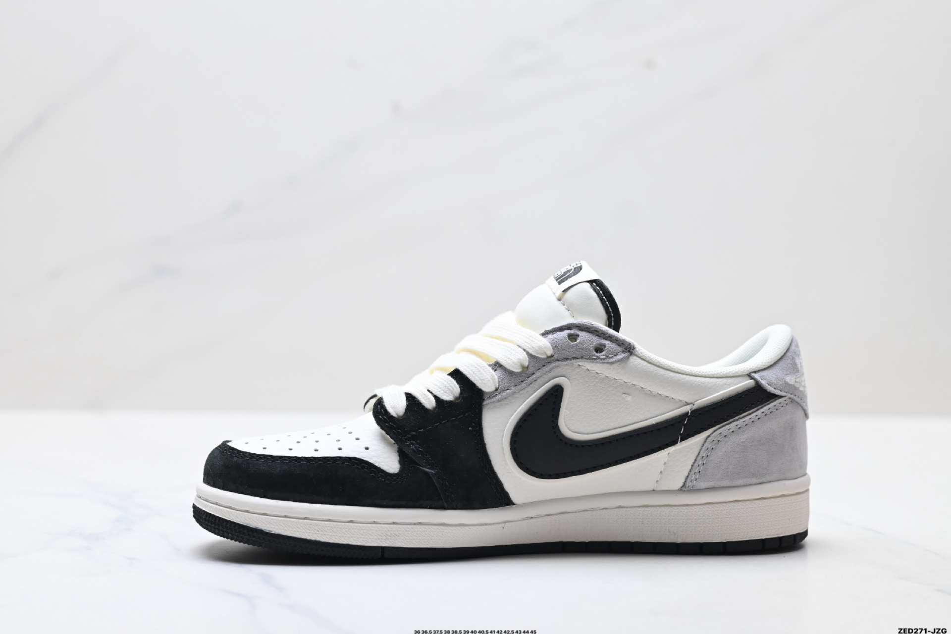 280 Nike Air Jordan 1 x Travis Scott AJ1倒勾 乔一倒钩 ‘DIY’定制 耐克 低帮文化篮球鞋 JW1188-172