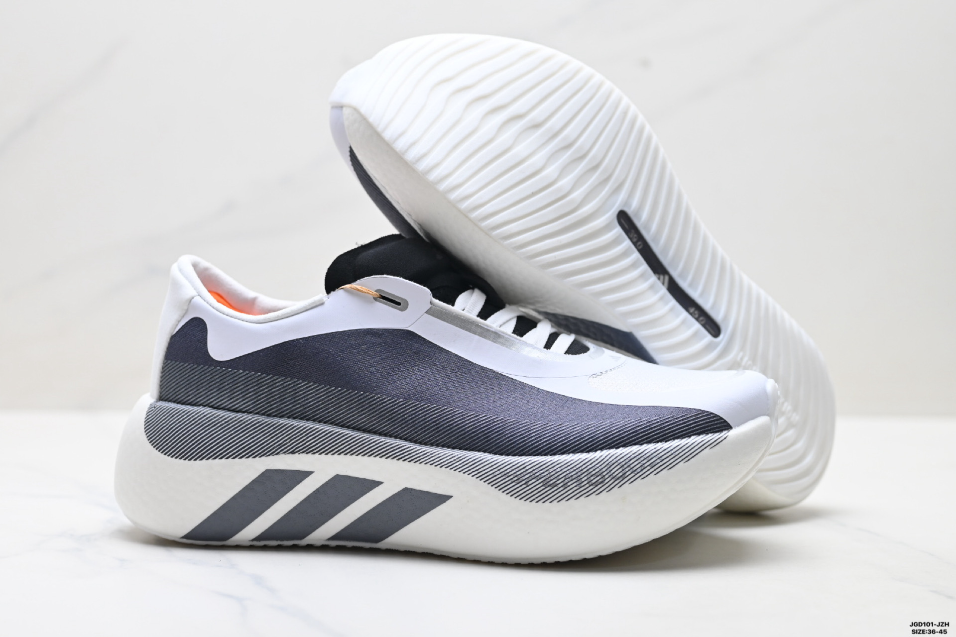 Adidas Hyperboost EDGE 阿迪达斯 耐磨缓震 Boost 爆米花 休闲运动跑鞋 KJ0751