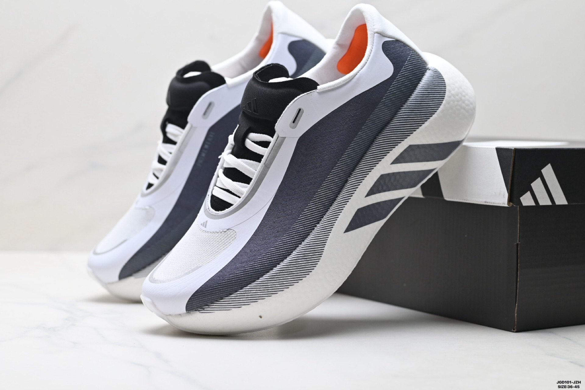 Adidas Hyperboost EDGE 阿迪达斯 耐磨缓震 Boost 爆米花 休闲运动跑鞋 KJ0751