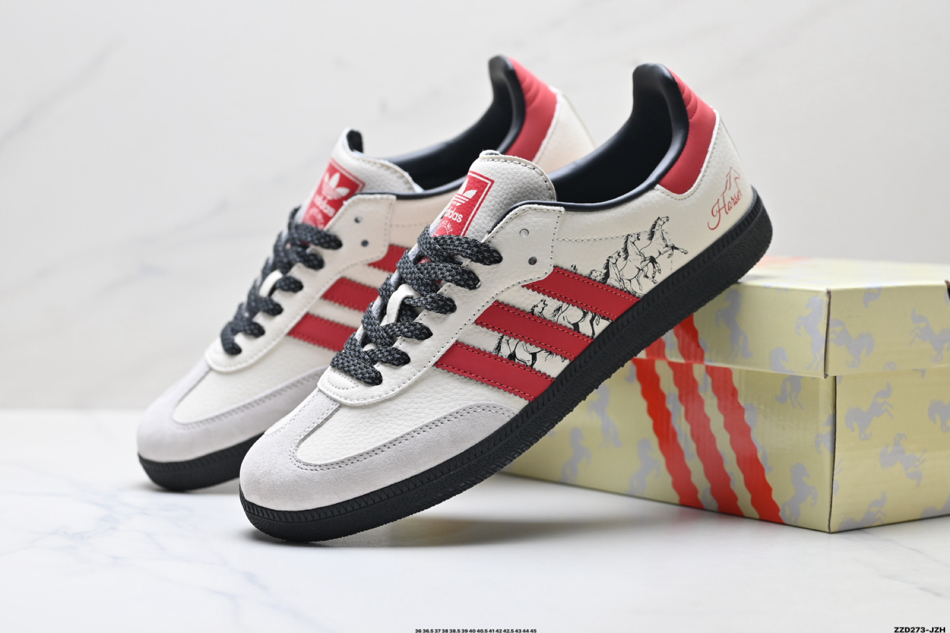 Adidas Originals Samba ‘DIY’桑巴舞系列 阿迪达斯 三叶草绅士德训足球风百搭低帮休闲运动板鞋 ZH2593 Adidas Originals Samba ‘DIY’桑巴舞系列 阿迪达斯 三叶草绅士德训足球风百搭低帮休闲运动板鞋 ZH2593