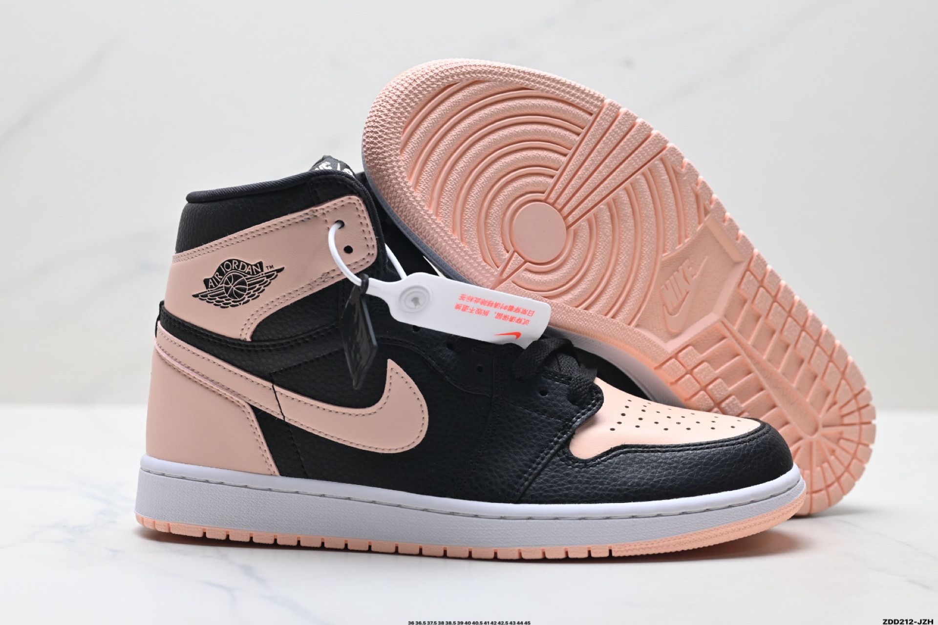 Nike Air Jordan 1 Retro High AJ1代迈克尔·乔丹高帮耐克经典复古百搭休闲文化运动篮球鞋 555088-081
