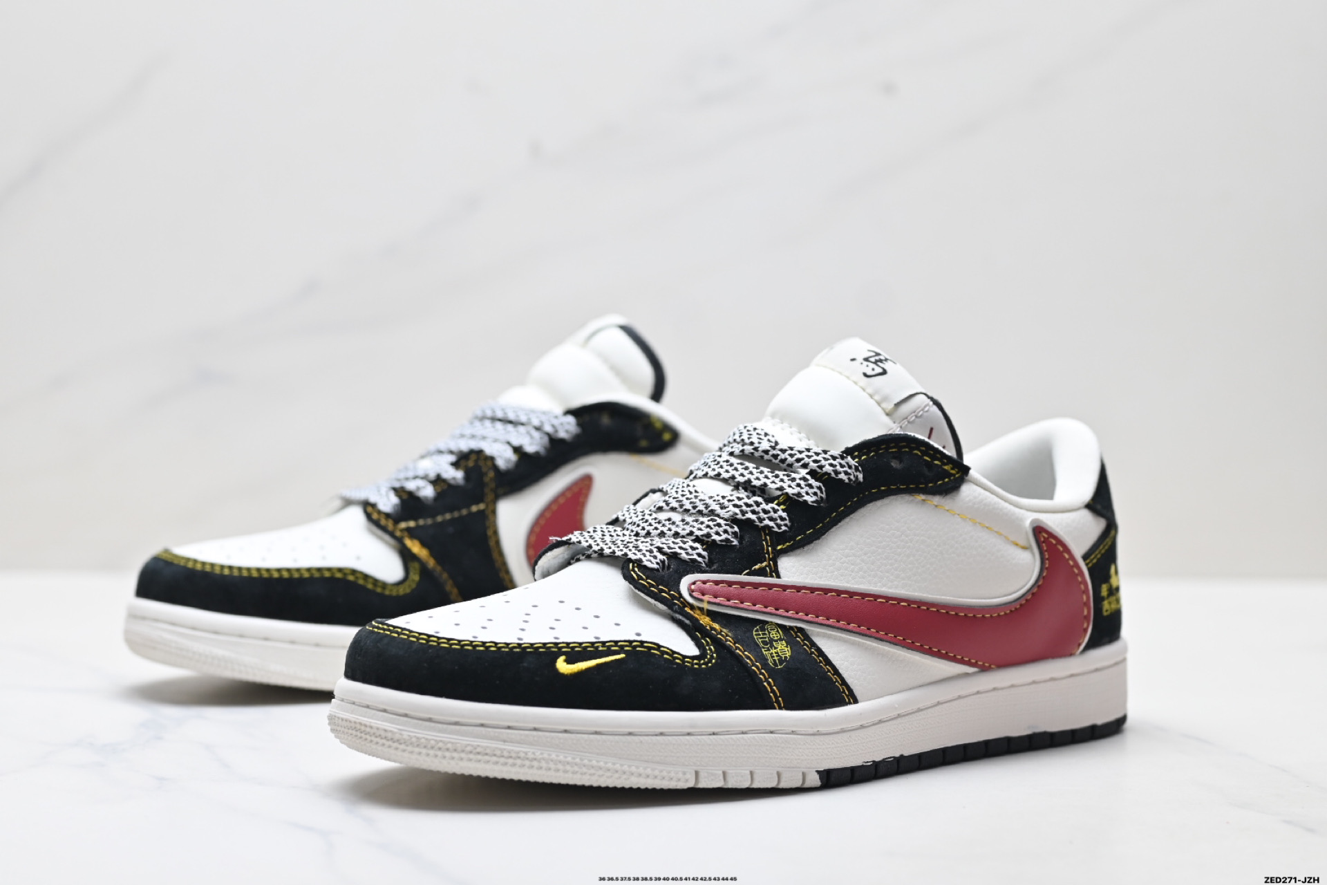 Nike Air Jordan 1 x Travis Scott AJ1倒勾 乔一倒钩 ‘DIY’定制 耐克 低帮文化篮球鞋 JW1188-181-Top High Quatity Cheap Sneakers Fashion Clothing Clothes Bags handbags Shoes of all Brand wholesale With The best Quality And Beautiful Price from China Factory Chinese suppliers wholesaler seller Nike Air Jordan 1 x Travis Scott AJ1倒勾 乔一倒钩 ‘DIY’定制 耐克 低帮文化篮球鞋 JW1188-181