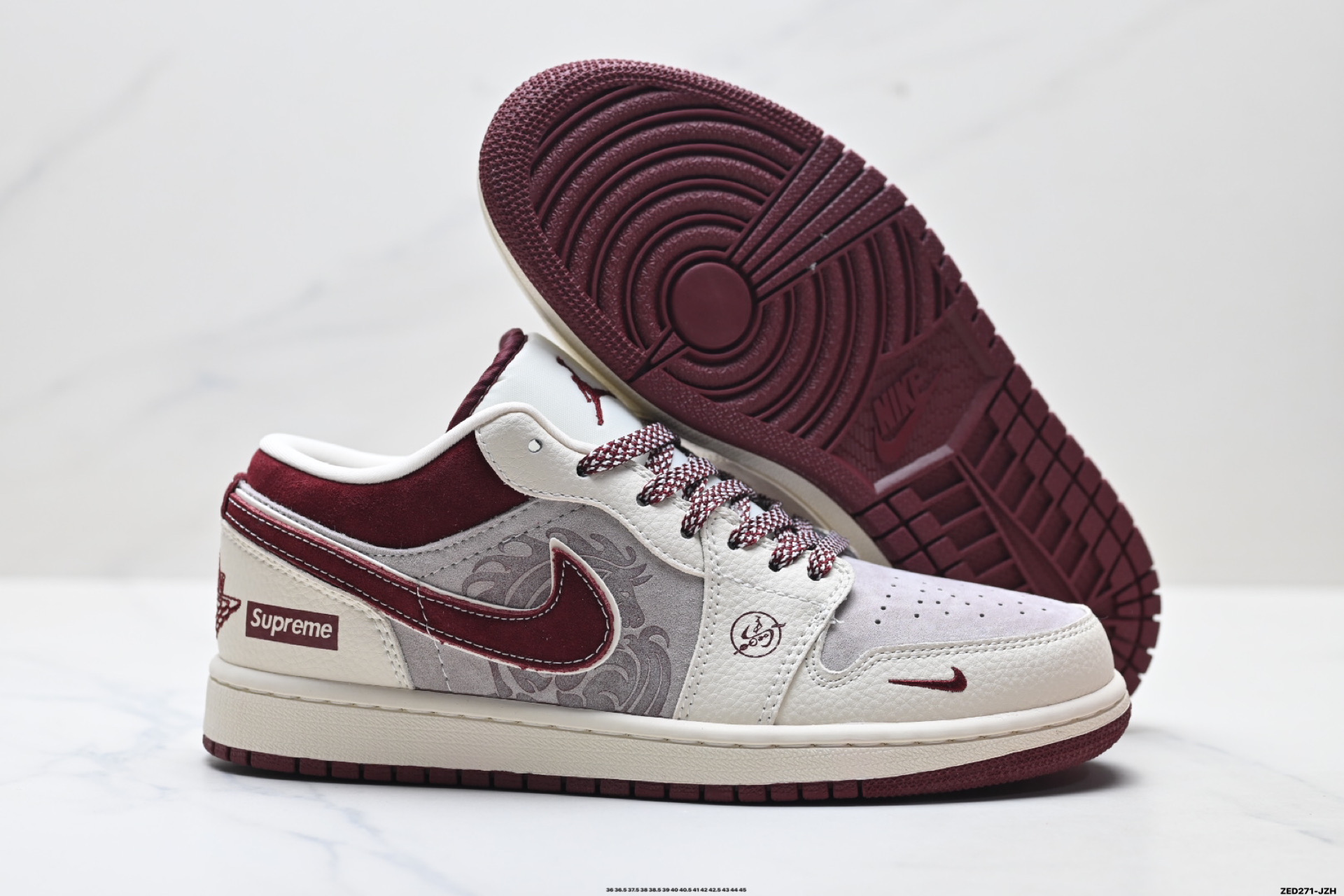 280 Nike Air Jordan 1 Low AJ1乔1低帮休闲板鞋 LD8888-014
