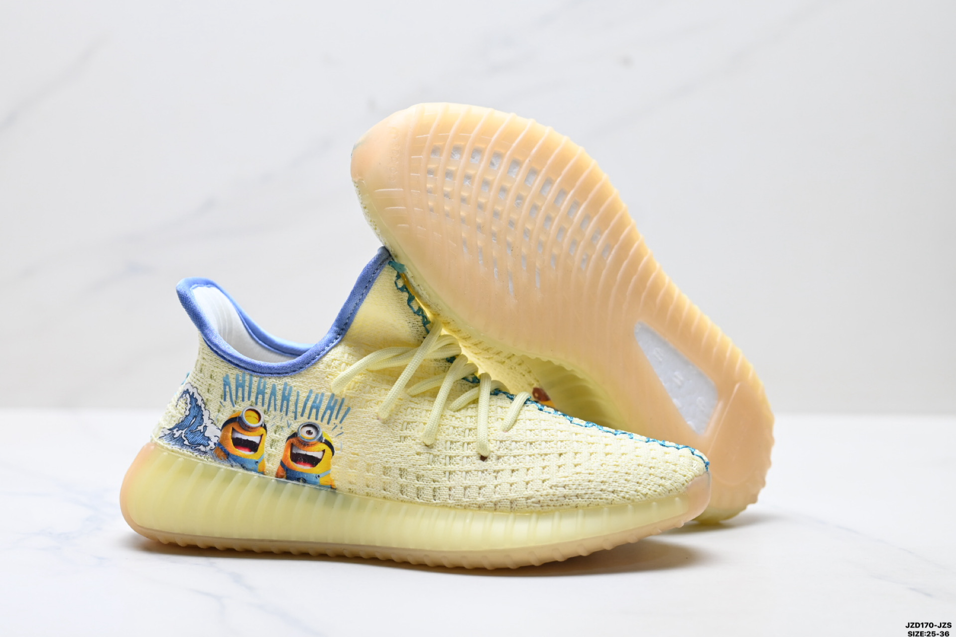 童鞋Adidas Yeezy Boost 350V2 阿迪达斯椰子童鞋 爆米花休闲运动跑鞋 GC9833