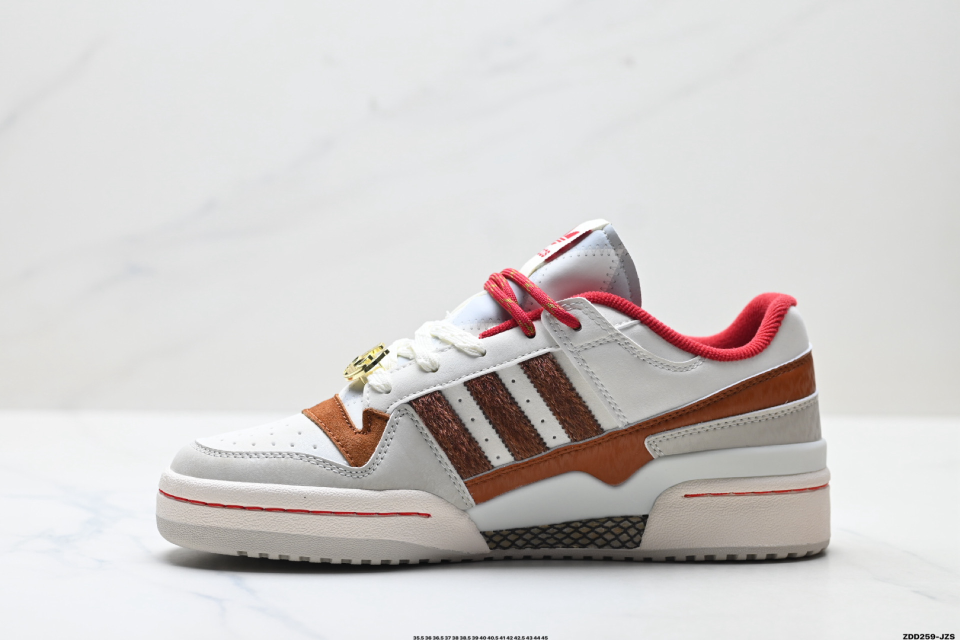 Adidas Forum Low CL 马年限定 CNY新年款 阿迪达斯 低帮百搭潮流休闲板鞋 KJ8751