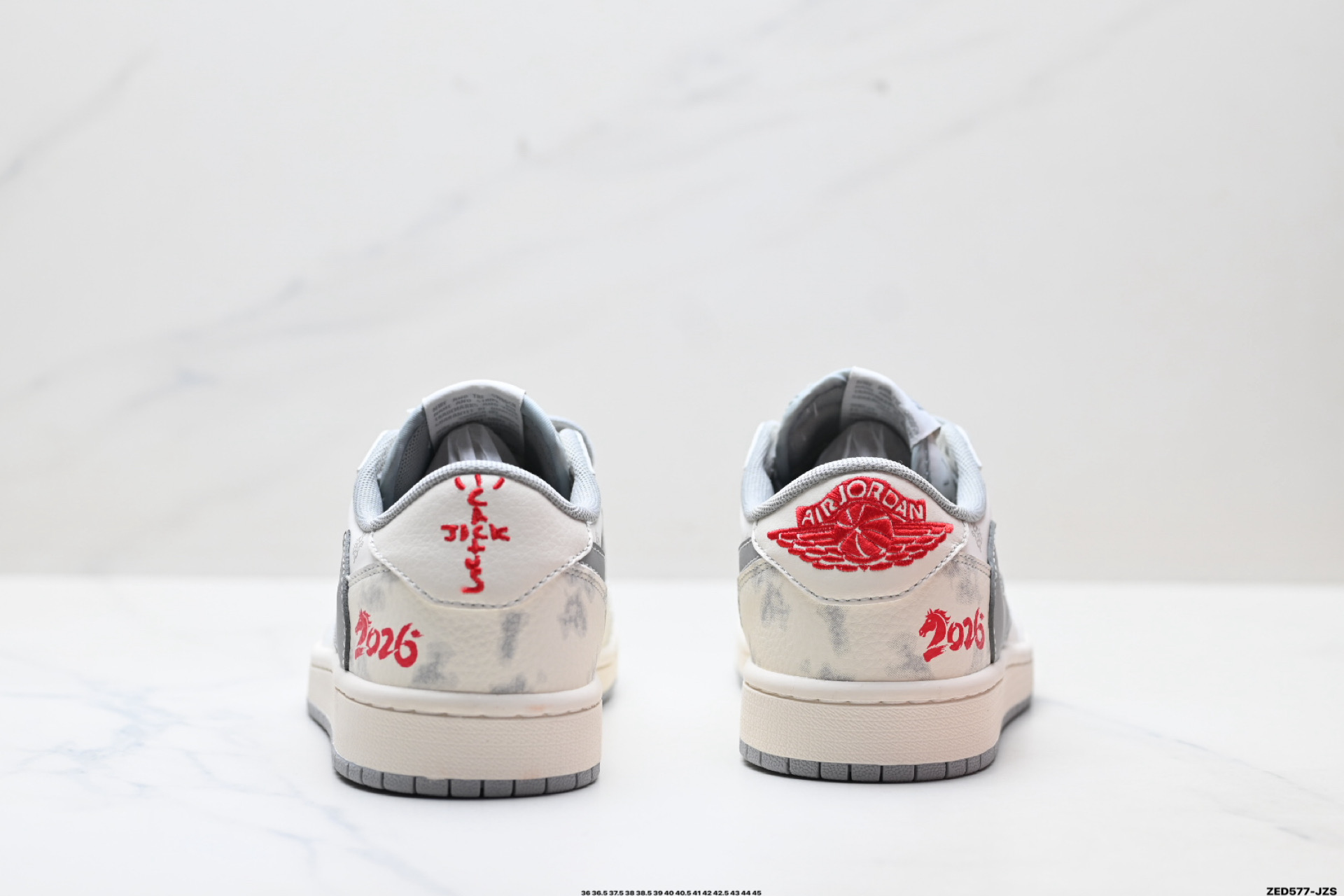 280 Nike Air Jordan 1 x Travis Scott AJ1倒勾 乔一倒钩 ‘DIY’定制 耐克 低帮文化篮球鞋 XT6998-115