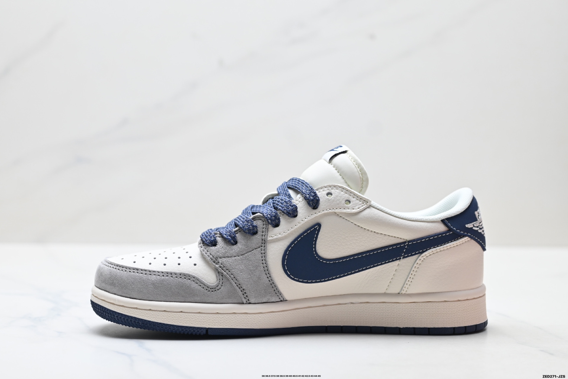 Nike Air Jordan 1 x Travis Scott AJ1倒勾 乔一倒钩 ‘DIY’定制 耐克 低帮文化篮球鞋 MY9969-803