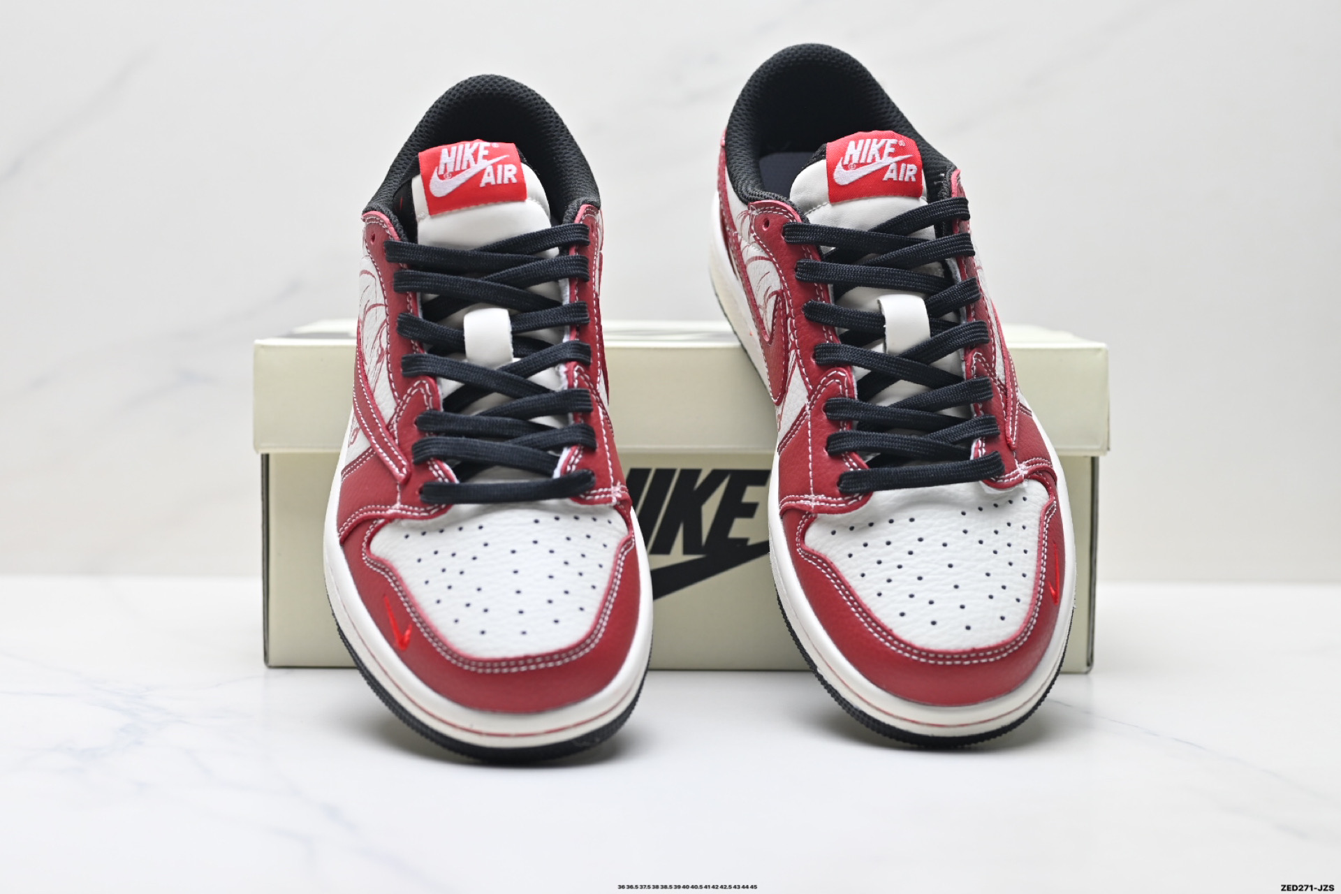 Nike Air Jordan 1 x Travis Scott AJ1倒勾 乔一倒钩 ‘DIY’定制 耐克 低帮文化篮球鞋 NH0601-065-Top High Quatity Cheap Sneakers Fashion Clothing Clothes Bags handbags Shoes of all Brand wholesale With The best Quality And Beautiful Price from China Factory Chinese suppliers wholesaler seller Nike Air Jordan 1 x Travis Scott AJ1倒勾 乔一倒钩 ‘DIY’定制 耐克 低帮文化篮球鞋 NH0601-065