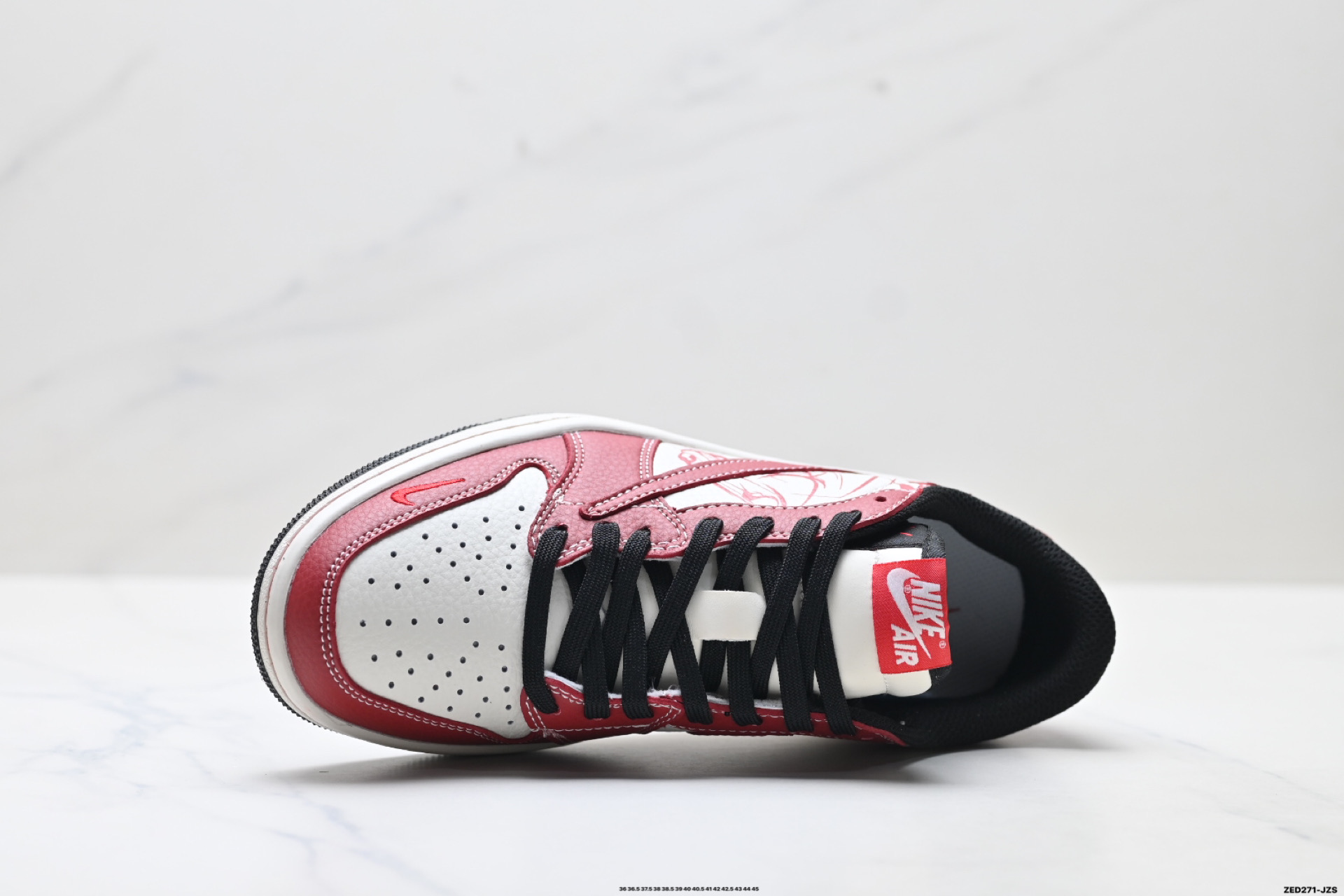 Nike Air Jordan 1 x Travis Scott AJ1倒勾 乔一倒钩 ‘DIY’定制 耐克 低帮文化篮球鞋 NH0601-065-Top High Quatity Cheap Sneakers Fashion Clothing Clothes Bags handbags Shoes of all Brand wholesale With The best Quality And Beautiful Price from China Factory Chinese suppliers wholesaler seller Nike Air Jordan 1 x Travis Scott AJ1倒勾 乔一倒钩 ‘DIY’定制 耐克 低帮文化篮球鞋 NH0601-065