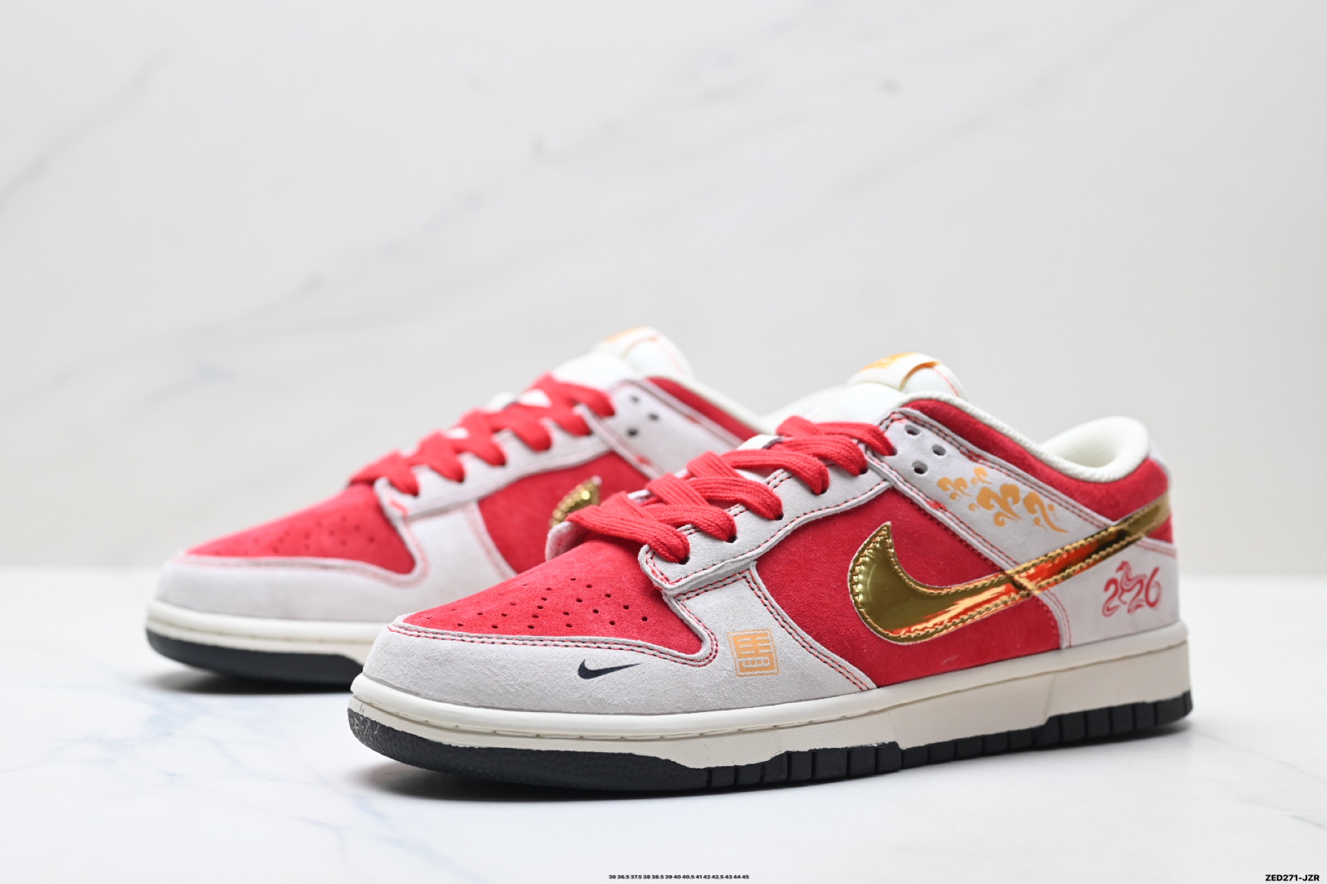 280 Nike Dunk Low Retro ‘DIY高端定制’耐克 低帮休闲运动板鞋 DN3168-036