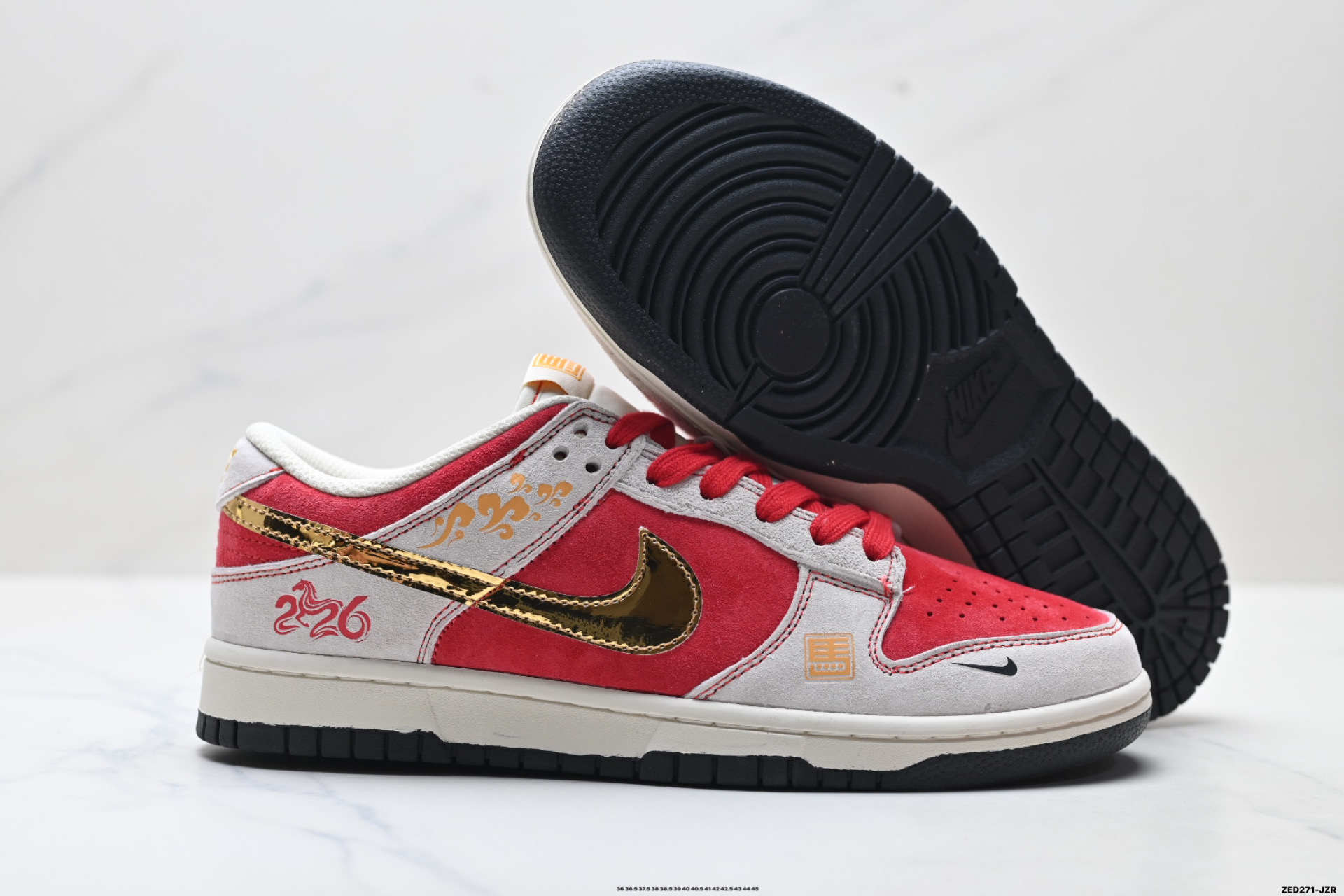 280 Nike Dunk Low Retro ‘DIY高端定制’耐克 低帮休闲运动板鞋 DN3168-036