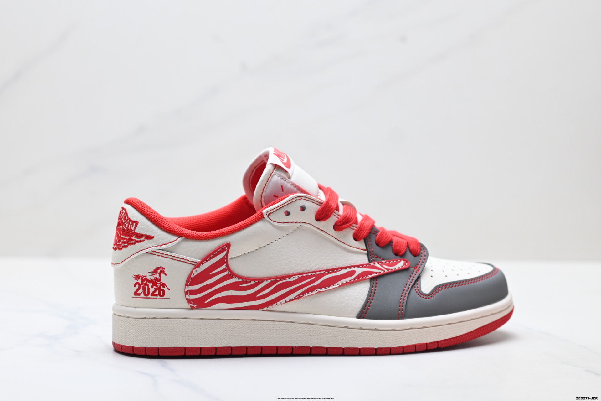 Nike Air Jordan 1 x Travis Scott AJ1倒勾 乔一倒钩 ‘DIY’定制 耐克 低帮文化篮球鞋 DX5688-004 Nike Air Jordan 1 x Travis Scott AJ1倒勾 乔一倒钩 ‘DIY’定制 耐克 低帮文化篮球鞋 DX5688-004