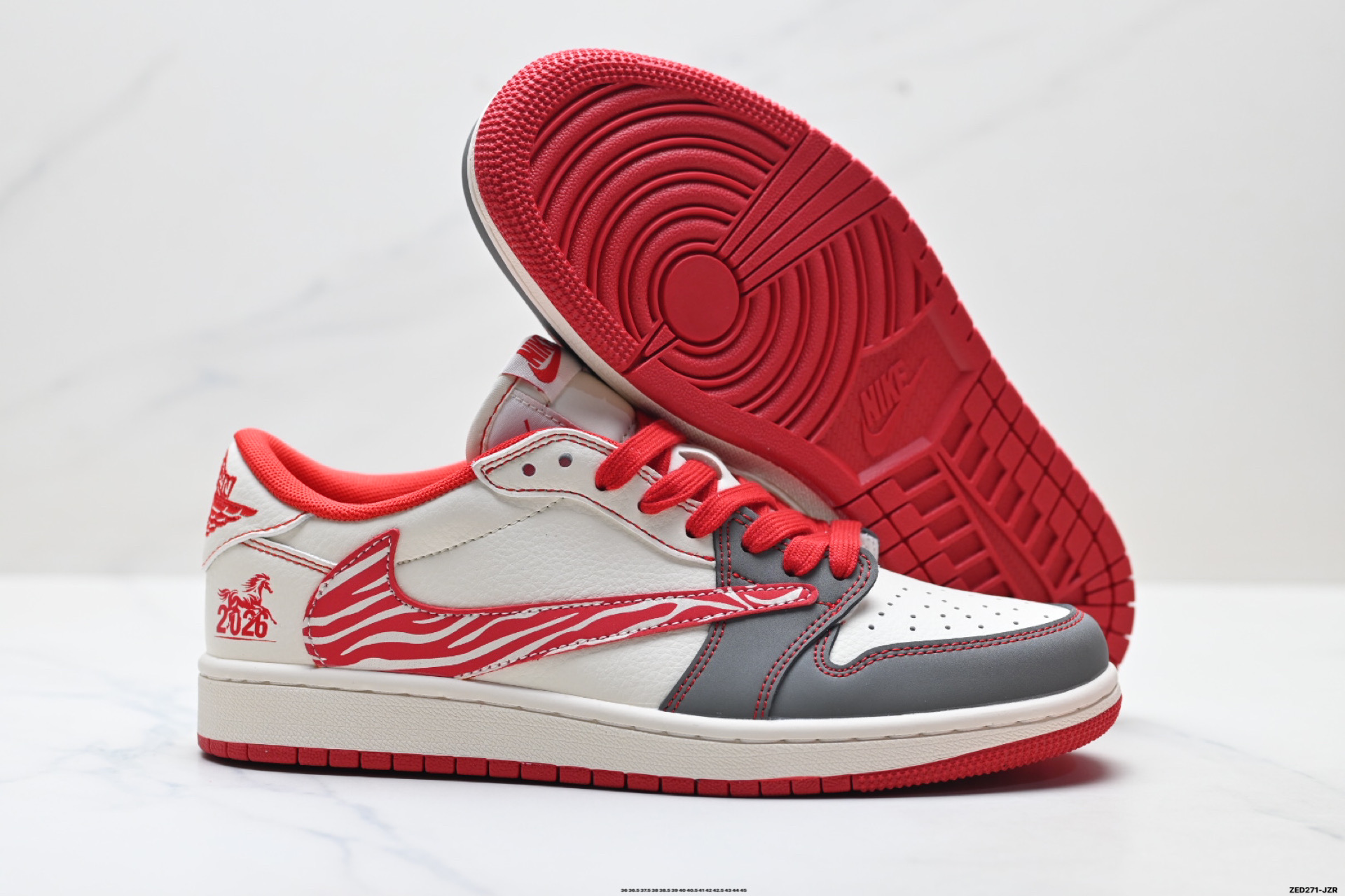 Nike Air Jordan 1 x Travis Scott AJ1倒勾 乔一倒钩 ‘DIY’定制 耐克 低帮文化篮球鞋 DX5688-004 Nike Air Jordan 1 x Travis Scott AJ1倒勾 乔一倒钩 ‘DIY’定制 耐克 低帮文化篮球鞋 DX5688-004