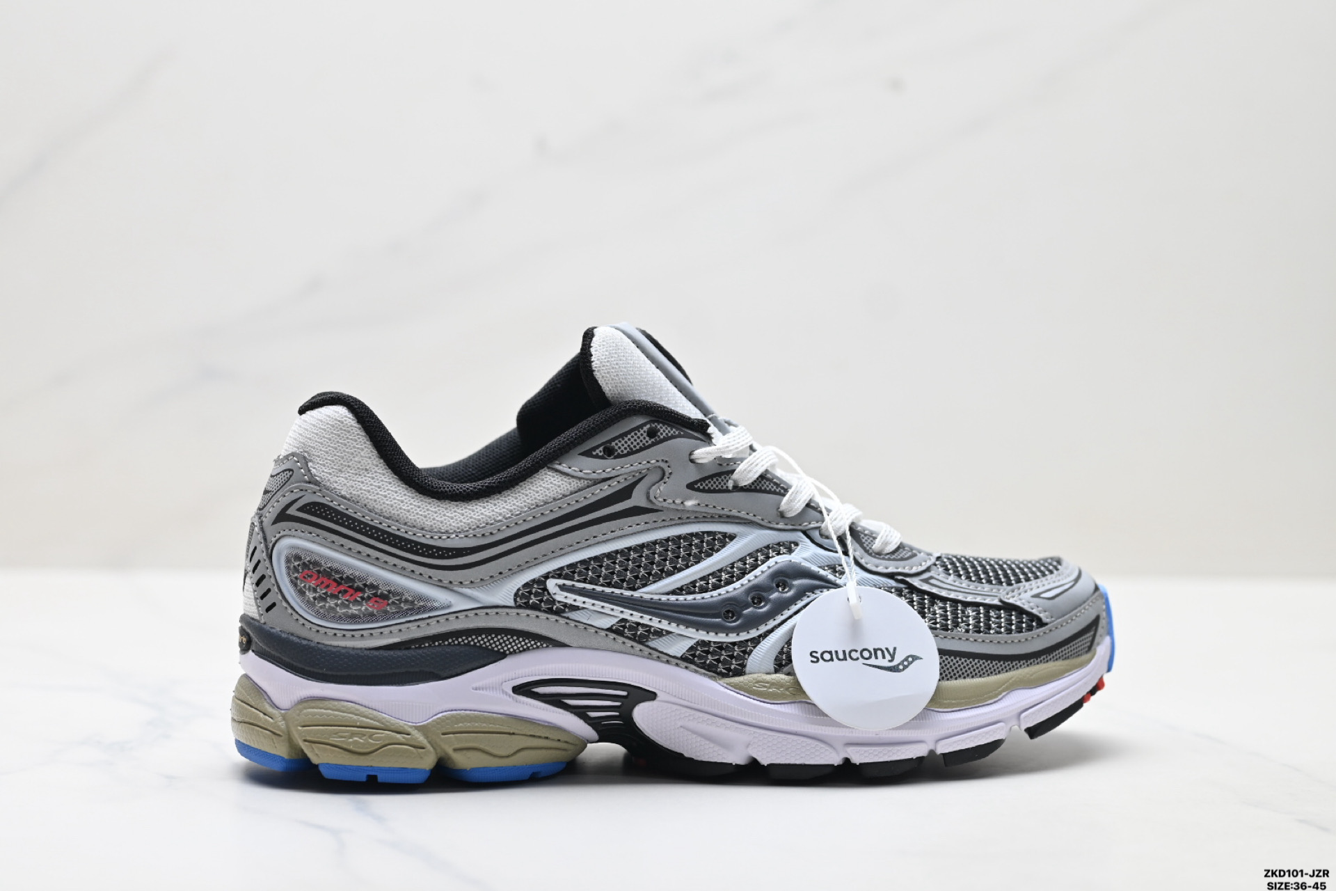 Saucony索康尼 Pro Grid Omni 9 全擎9 舒适柔软跑步鞋 S70739-13 Saucony索康尼 Pro Grid Omni 9 全擎9 舒适柔软跑步鞋 S70739-13