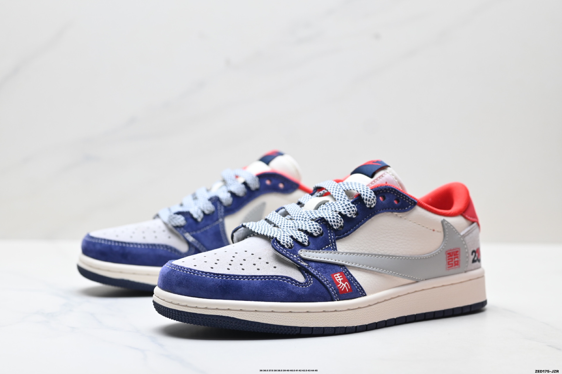 Nike Air Jordan 1 x Travis Scott AJ1倒勾 乔一倒钩 ‘DIY’定制 耐克 低帮文化篮球鞋 ZH2598-904 Nike Air Jordan 1 x Travis Scott AJ1倒勾 乔一倒钩 ‘DIY’定制 耐克 低帮文化篮球鞋 ZH2598-904