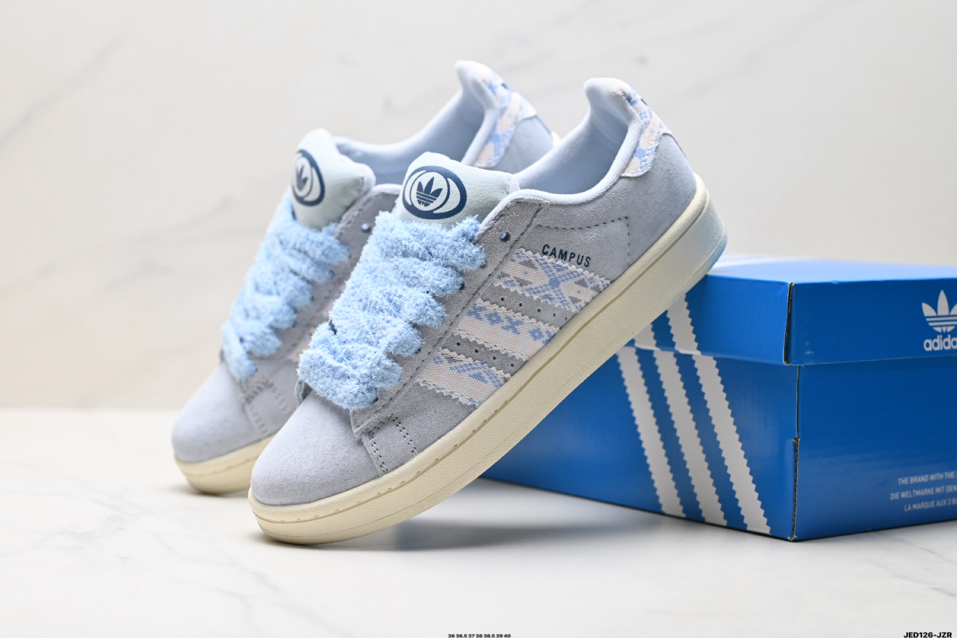 Adidas Originals Campus 00s系列 阿迪达斯 面包风经典复古低帮百搭休闲运动板鞋 KJ4302