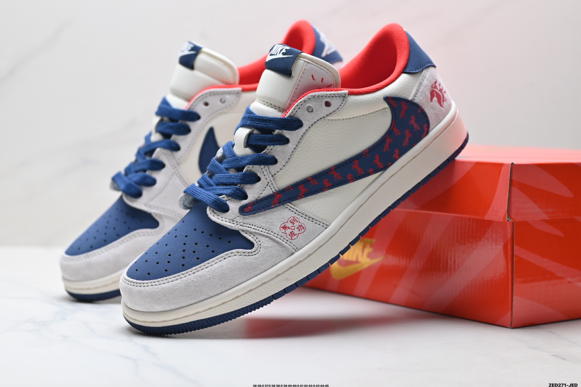 Nike Air Jordan 1 x Travis Scott AJ1倒勾 乔一倒钩 ‘DIY’定制 耐克 低帮文化篮球鞋 DX5688-003-Top High Quatity Cheap Sneakers Fashion Clothing Clothes Bags handbags Shoes of all Brand wholesale With The best Quality And Beautiful Price from China Factory Chinese suppliers wholesaler seller Nike Air Jordan 1 x Travis Scott AJ1倒勾 乔一倒钩 ‘DIY’定制 耐克 低帮文化篮球鞋 DX5688-003