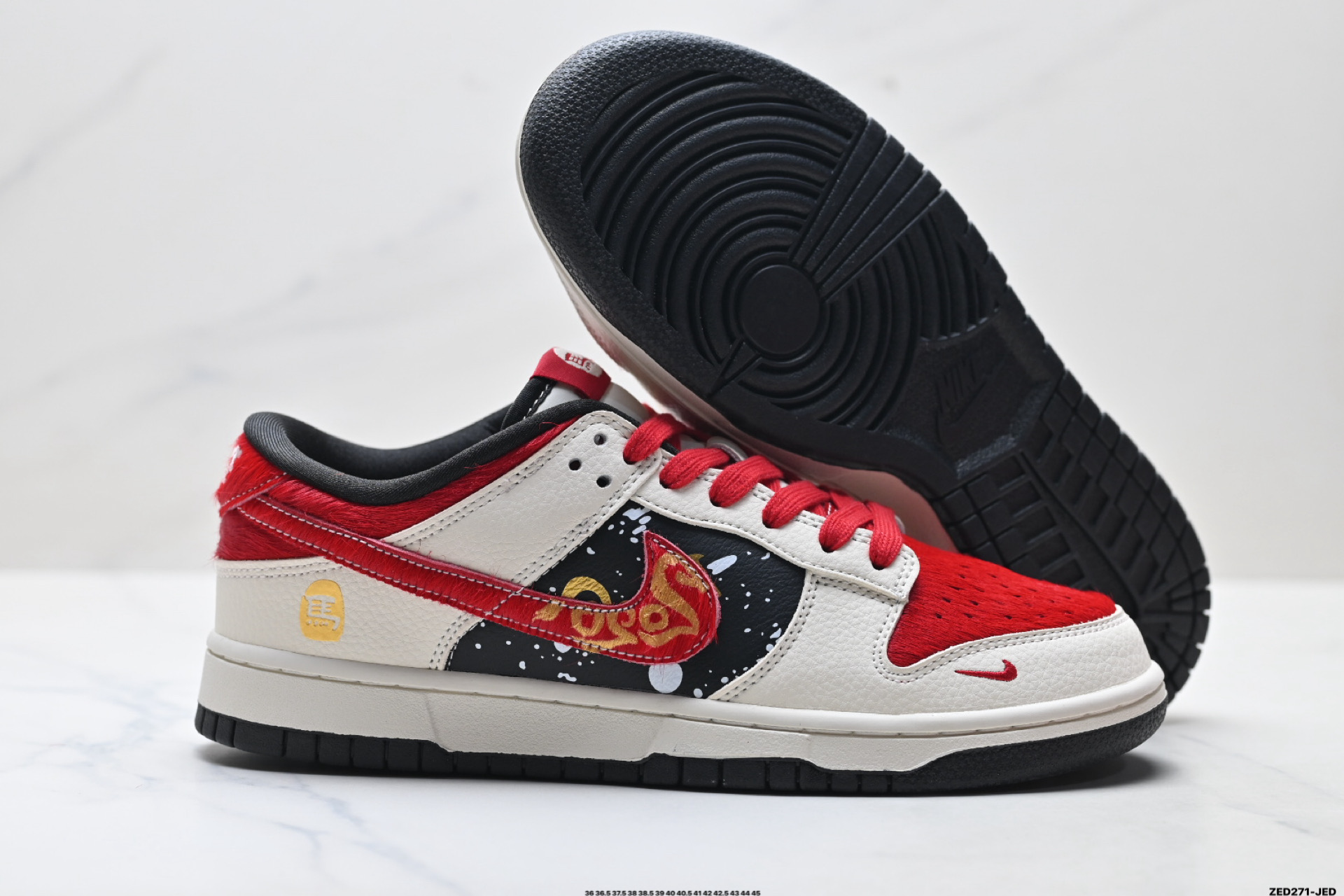 280 Nike Dunk Low Retro ‘DIY高端定制’耐克 低帮休闲运动板鞋 DS6608-019-Chinese UA Cheap High Quatity Brand Clothes Bags handbags Sneakers wholesale wholesaler seller from China Factory suppliers Fashion Clothing Shoes best Quality Beautiful Price 280 Nike Dunk Low Retro ‘DIY高端定制’耐克 低帮休闲运动板鞋 DS6608-019