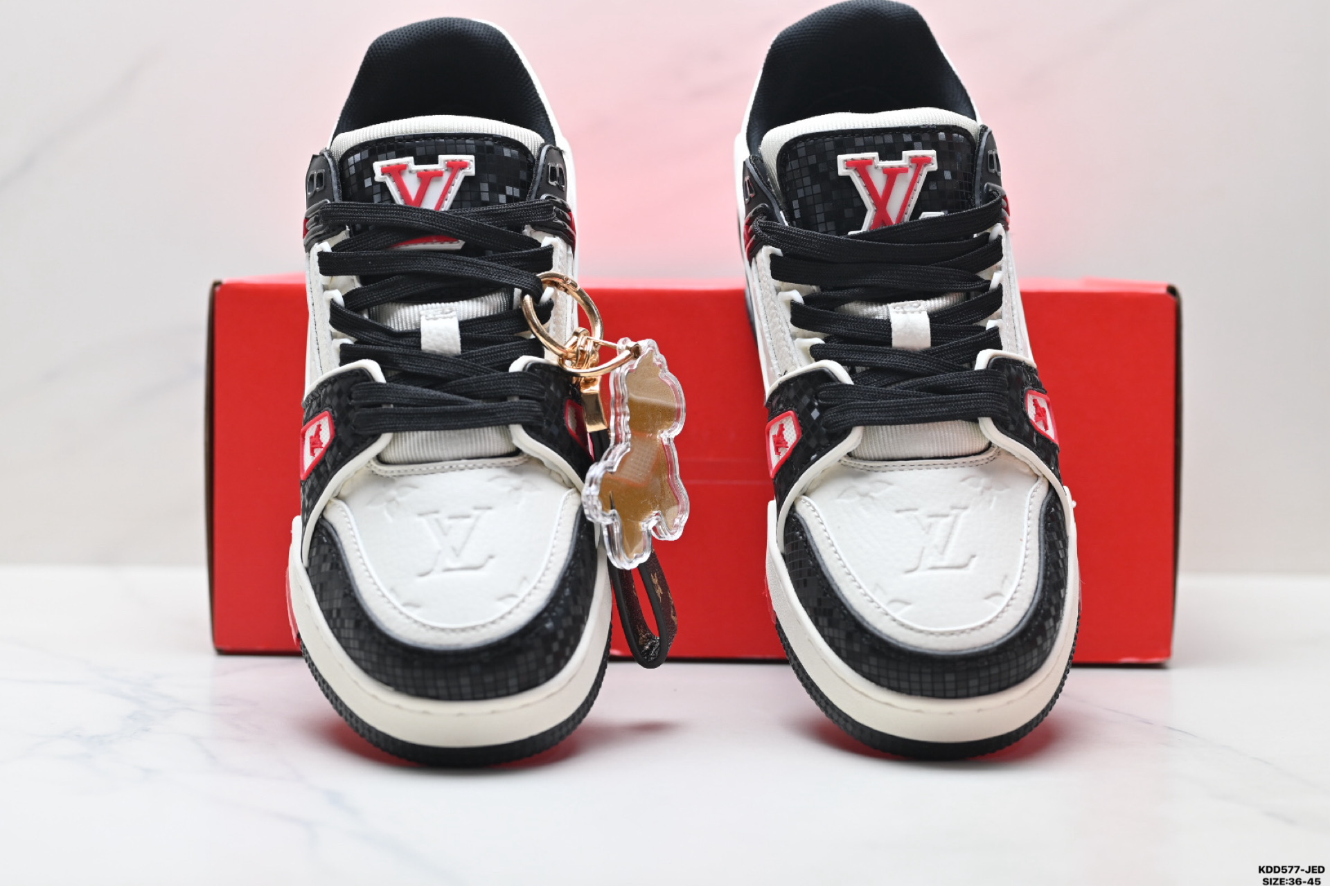 马年限定中国红礼盒Louis vuitton Trainer Sneaker Low 路易威登 休闲运动文化百搭板鞋-Top High Quatity Cheap Sneakers Fashion Clothing Clothes Bags handbags Shoes of all Brand wholesale With The best Quality And Beautiful Price from China Factory Chinese suppliers wholesaler seller 马年限定中国红礼盒Louis vuitton Trainer Sneaker Low 路易威登 休闲运动文化百搭板鞋