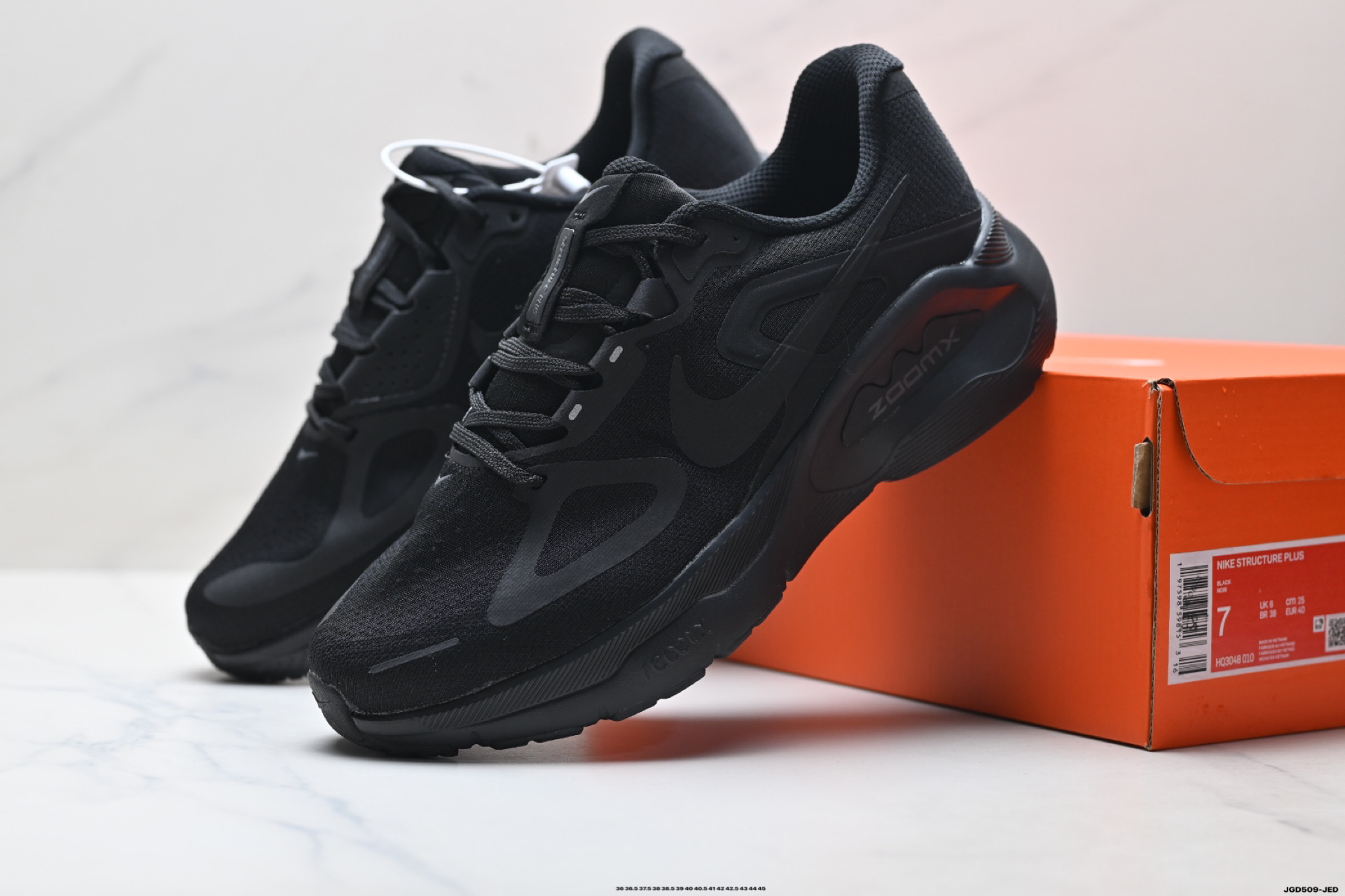 NIKE STRUCTURE PLUS 耐克 舒适减震防滑 低帮跑步鞋 HQ3048-001-Top High Quatity Cheap Sneakers Fashion Clothing Clothes Bags handbags Shoes of all Brand wholesale With The best Quality And Beautiful Price from China Factory Chinese suppliers wholesaler seller NIKE STRUCTURE PLUS 耐克 舒适减震防滑 低帮跑步鞋 HQ3048-001
