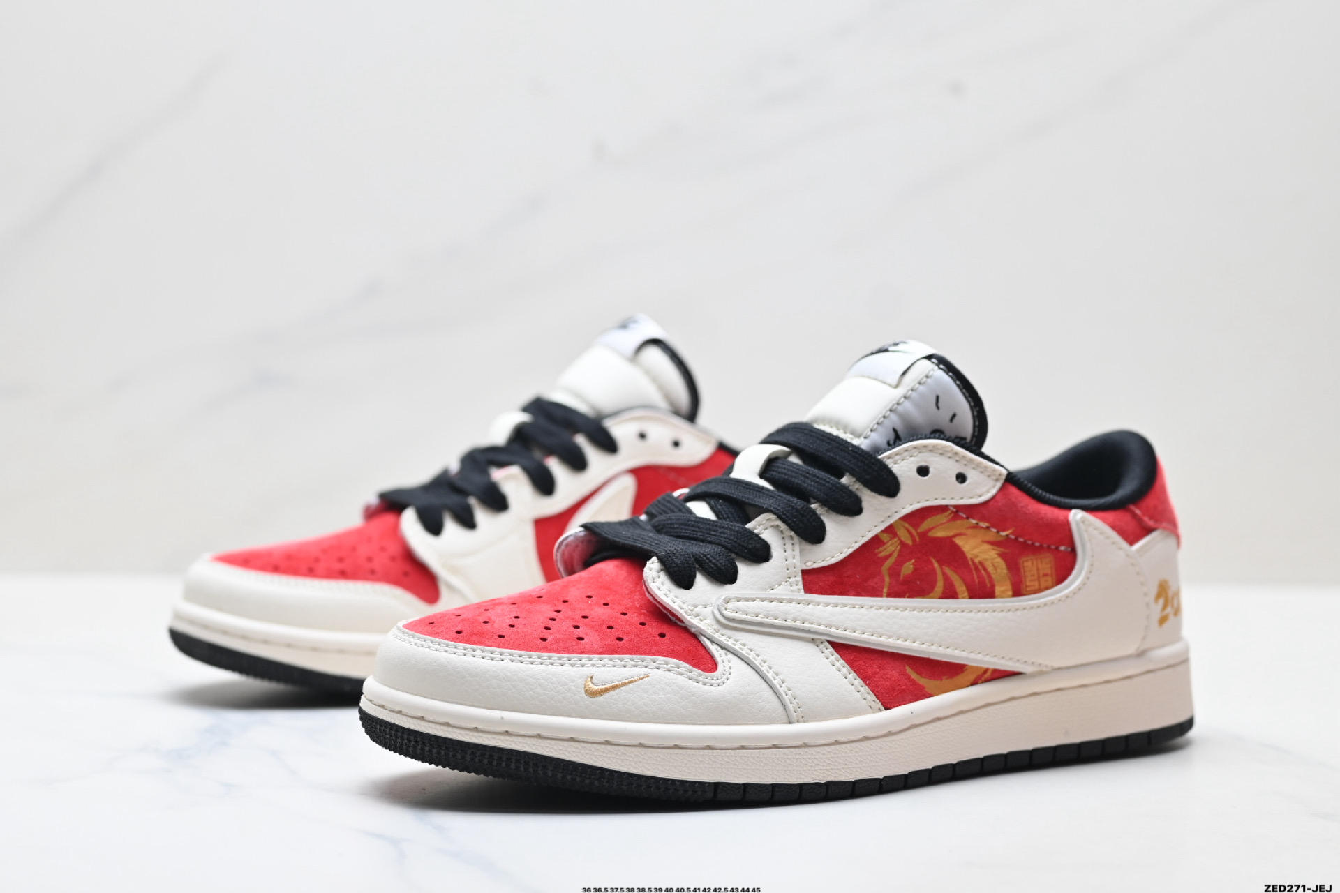 Nike Air Jordan 1 x Travis Scott AJ1倒勾 乔一倒钩 ‘DIY’定制 耐克 低帮文化篮球鞋 JP2076-161-Top High Quatity Cheap Sneakers Fashion Clothing Clothes Bags handbags Shoes of all Brand wholesale With The best Quality And Beautiful Price from China Factory Chinese suppliers wholesaler seller Nike Air Jordan 1 x Travis Scott AJ1倒勾 乔一倒钩 ‘DIY’定制 耐克 低帮文化篮球鞋 JP2076-161