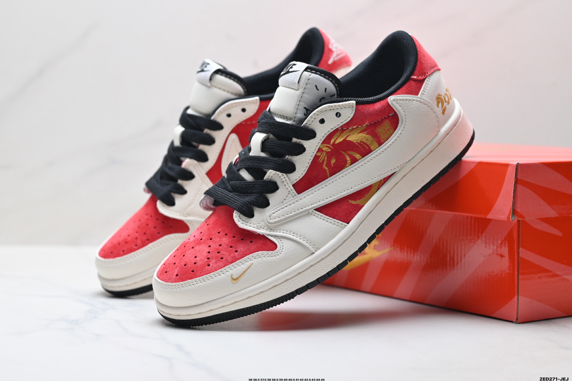 Nike Air Jordan 1 x Travis Scott AJ1倒勾 乔一倒钩 ‘DIY’定制 耐克 低帮文化篮球鞋 JP2076-161-Top High Quatity Cheap Sneakers Fashion Clothing Clothes Bags handbags Shoes of all Brand wholesale With The best Quality And Beautiful Price from China Factory Chinese suppliers wholesaler seller Nike Air Jordan 1 x Travis Scott AJ1倒勾 乔一倒钩 ‘DIY’定制 耐克 低帮文化篮球鞋 JP2076-161