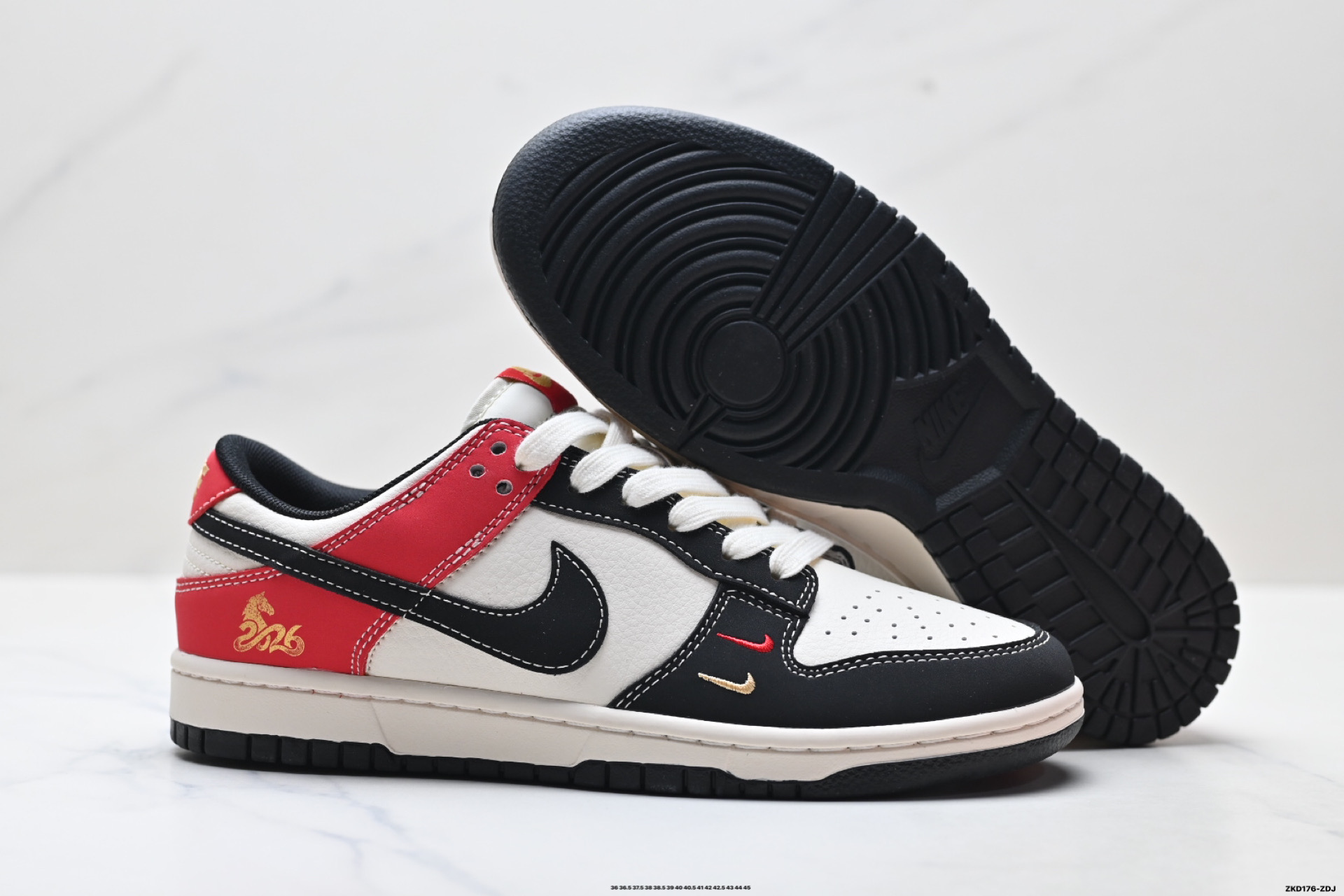 290 Nike Dunk Low Retro ‘DIY高端定制’耐克 低帮休闲运动板鞋 MZ9588-853