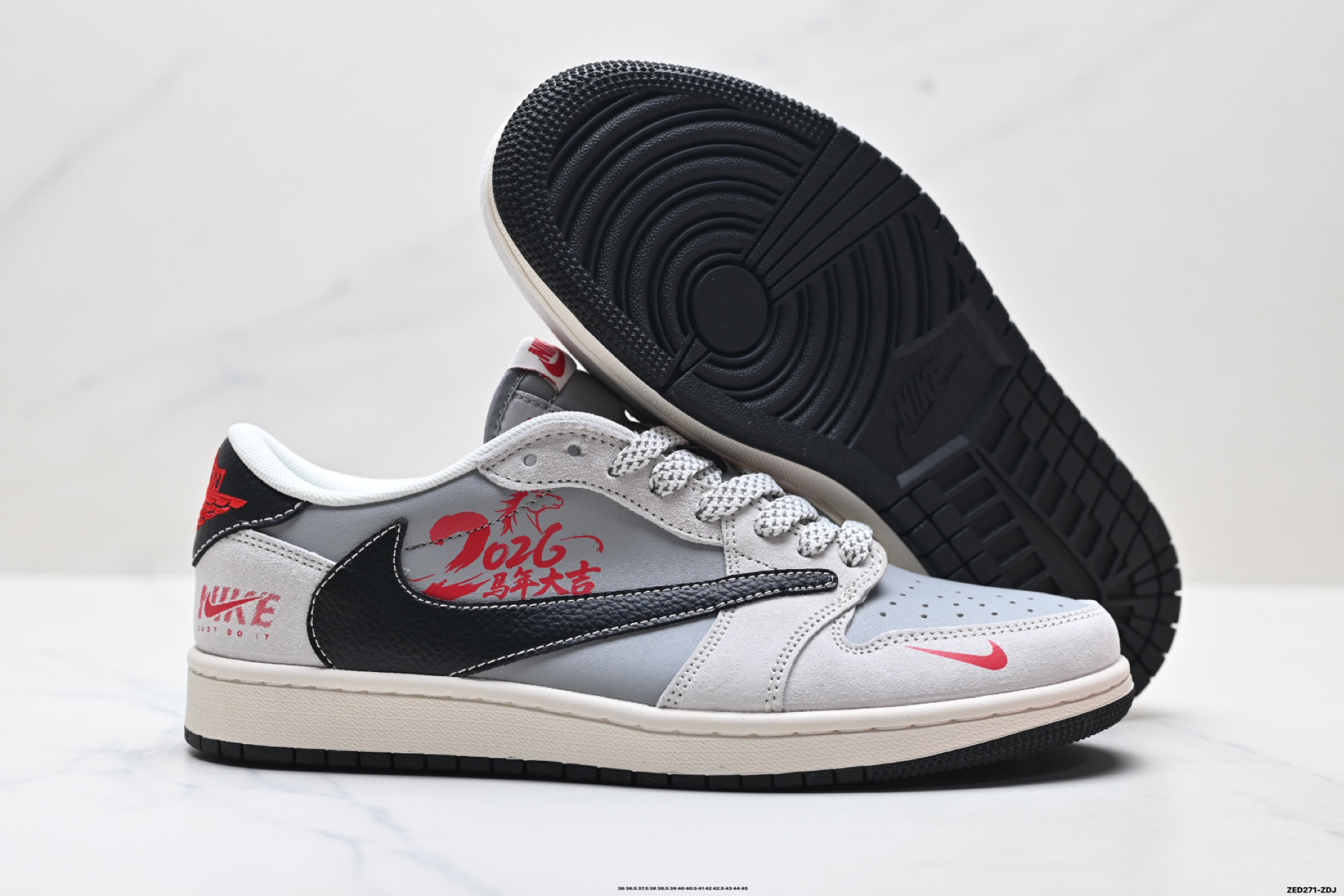 Nike Air Jordan 1 x Travis Scott AJ1倒勾 乔一倒钩 ‘DIY’定制 耐克 低帮文化篮球鞋 JP2076-117-Top High Quatity Cheap Sneakers Fashion Clothing Clothes Bags handbags Shoes of all Brand wholesale With The best Quality And Beautiful Price from China Factory Chinese suppliers wholesaler seller Nike Air Jordan 1 x Travis Scott AJ1倒勾 乔一倒钩 ‘DIY’定制 耐克 低帮文化篮球鞋 JP2076-117
