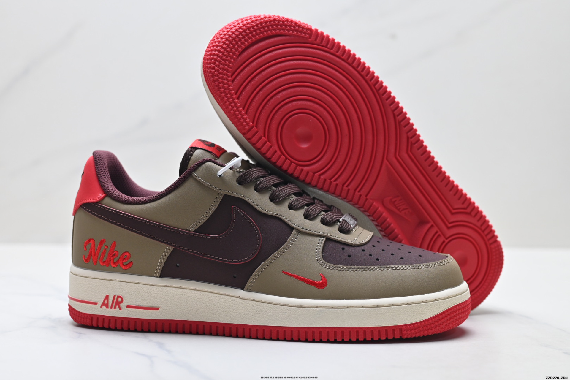 💰230
公司级✅NIKE AIR FORCE 1‘07 LV8
原楦头原纸板 打造纯正低帮空军版型
专注外贸渠道 全掌内置蜂窝气垫
原盒配件 原厂中底钢印、拉帮完美
货号:DH2920-111
Size:36 36.5 37.5 38 38.5 39 40 40.5 41 42 42.5 43 44 45
ID:ZZD270-ZDJ