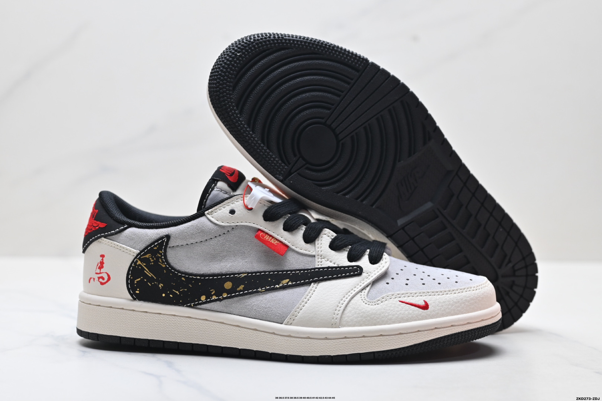 Nike Air Jordan 1 x Travis Scott AJ1倒勾 乔一倒钩 ‘DIY’定制 耐克 低帮文化篮球鞋 HG0026-023-Chinese wholesaler seller Clothes Bags handbags wholesale Shoes High Quatity wholesaler seller Cheap Sneakers from China Factory Chinese suppliers china wholesale clothing wholesaler seller Nike Air Jordan 1 x Travis Scott AJ1倒勾 乔一倒钩 ‘DIY’定制 耐克 低帮文化篮球鞋 HG0026-023