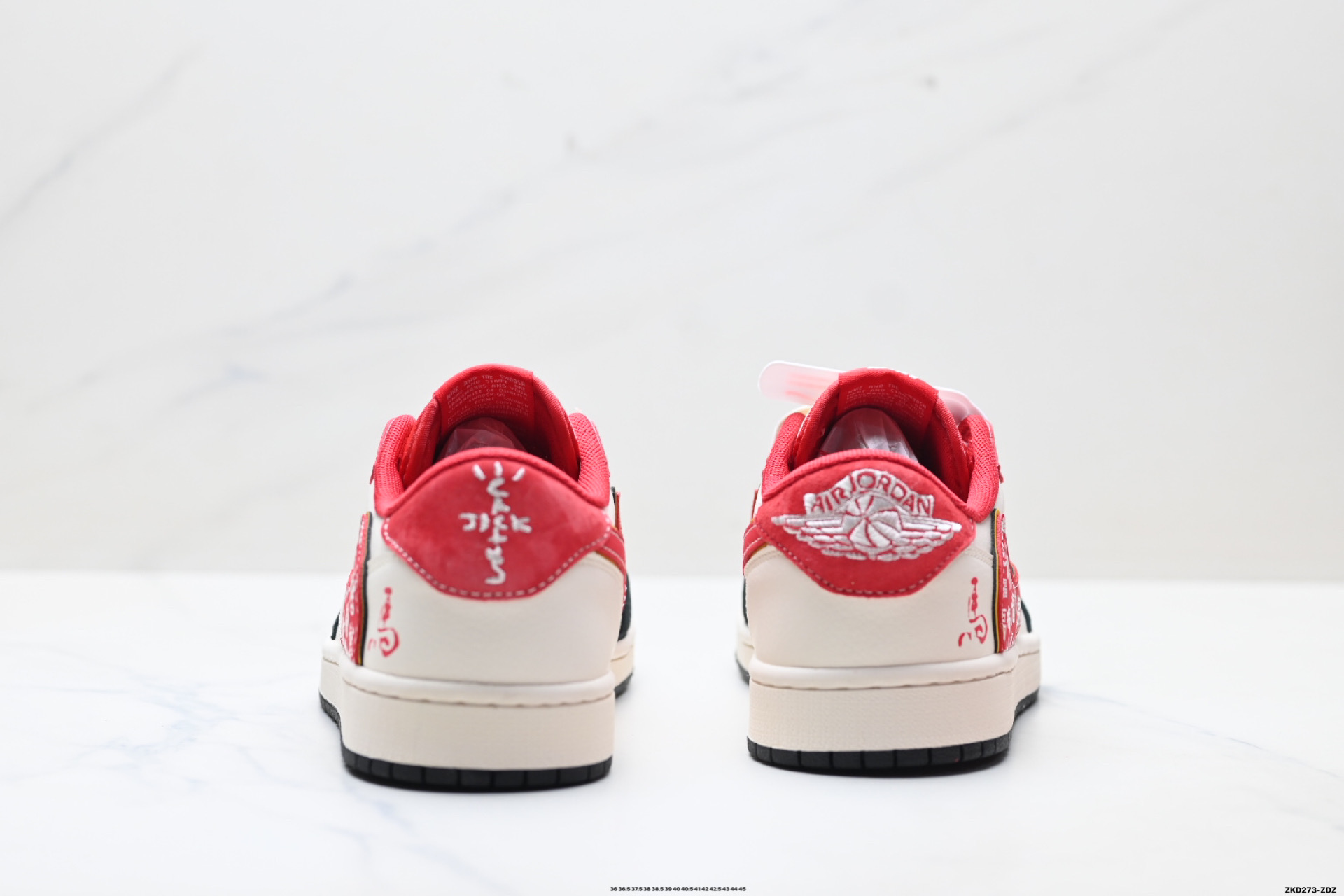 Nike Air Jordan 1 x Travis Scott AJ1倒勾 乔一倒钩 ‘DIY’定制 耐克 低帮文化篮球鞋 HG0026-025