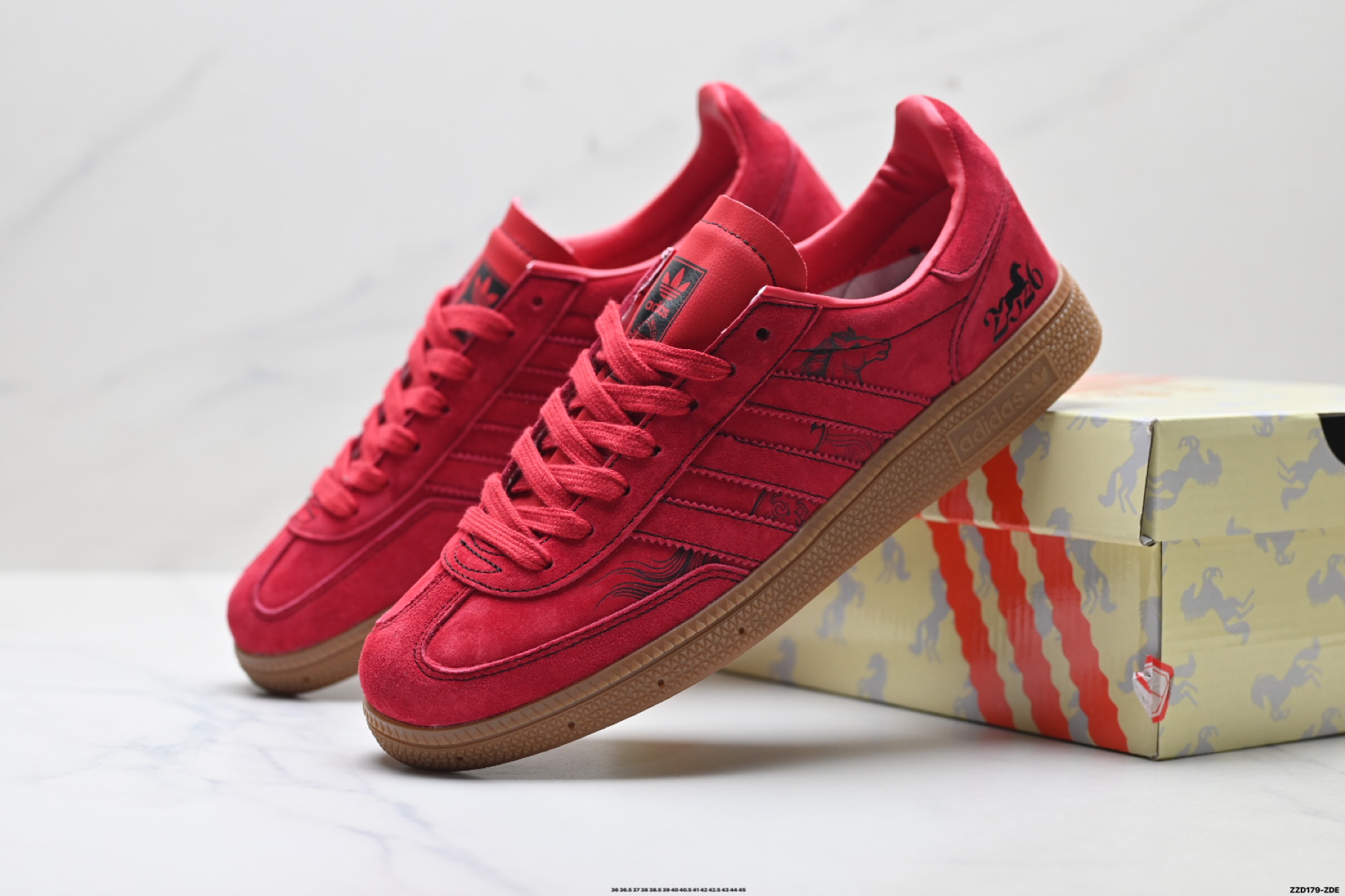 Adidas Originals Handball Spezial ‘DIY‘定制系列 阿迪达斯 三叶草百搭低帮休闲运动板鞋 ZH2608-Top High Quatity Cheap Sneakers Fashion Clothing Clothes Bags handbags Shoes of all Brand wholesale With The best Quality And Beautiful Price from China Factory Chinese suppliers wholesaler seller Adidas Originals Handball Spezial ‘DIY‘定制系列 阿迪达斯 三叶草百搭低帮休闲运动板鞋 ZH2608