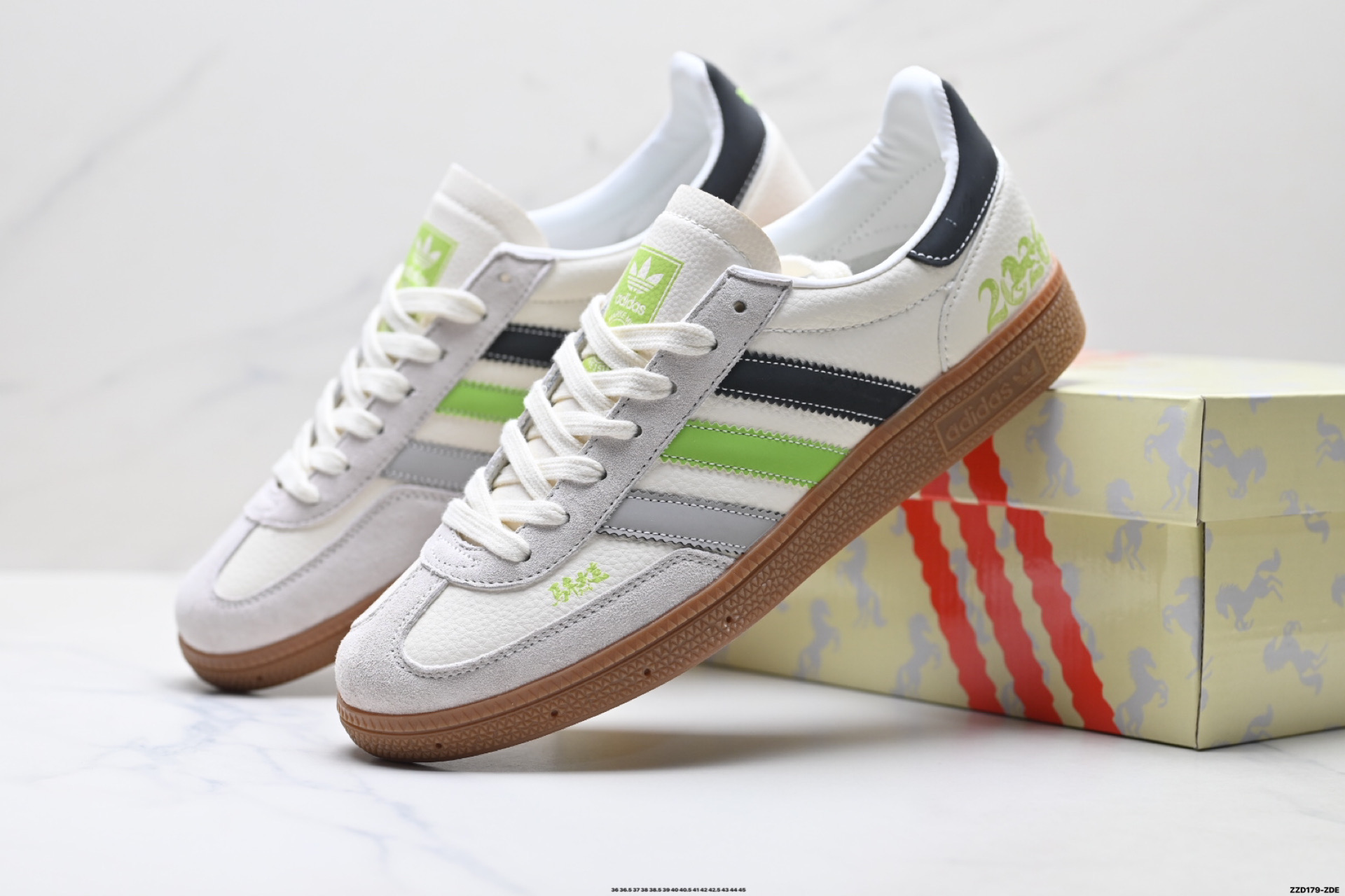Adidas Originals Handball Spezial ‘DIY‘定制系列 阿迪达斯 三叶草百搭低帮休闲运动板鞋 ZH2608-Top High Quatity Cheap Sneakers Fashion Clothing Clothes Bags handbags Shoes of all Brand wholesale With The best Quality And Beautiful Price from China Factory Chinese suppliers wholesaler seller Adidas Originals Handball Spezial ‘DIY‘定制系列 阿迪达斯 三叶草百搭低帮休闲运动板鞋 ZH2608