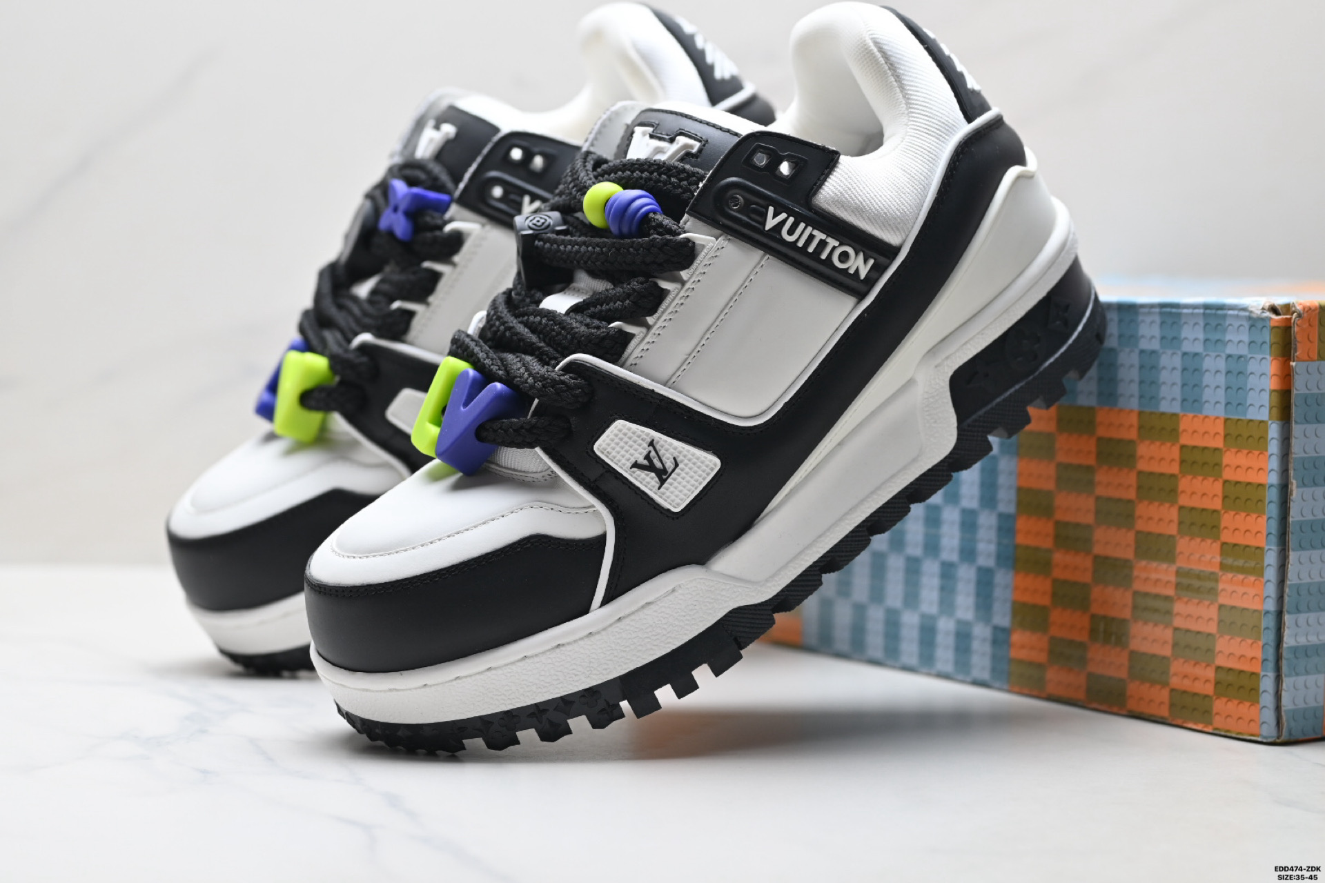 LV路易威登Louis Vuitton Trainer Maxi Low Sneaker 面包版马克西系列低帮休闲运动文化百搭篮球板鞋-Top High Quatity Cheap Sneakers Fashion Clothing Clothes Bags handbags Shoes of all Brand wholesale With The best Quality And Beautiful Price from China Factory Chinese suppliers wholesaler seller LV路易威登Louis Vuitton Trainer Maxi Low Sneaker 面包版马克西系列低帮休闲运动文化百搭篮球板鞋