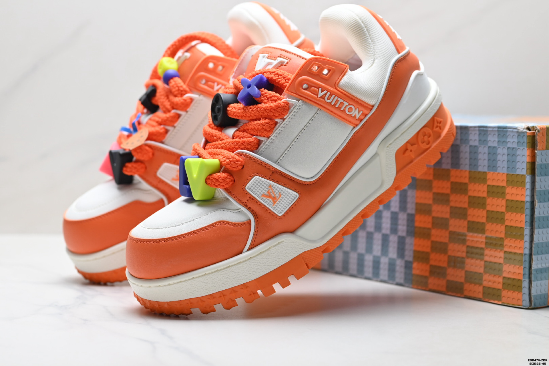 LV路易威登Louis Vuitton Trainer Maxi Low Sneaker 面包版马克西系列低帮休闲运动文化百搭篮球板鞋-Top High Quatity Cheap Sneakers Fashion Clothing Clothes Bags handbags Shoes of all Brand wholesale With The best Quality And Beautiful Price from China Factory Chinese suppliers wholesaler seller LV路易威登Louis Vuitton Trainer Maxi Low Sneaker 面包版马克西系列低帮休闲运动文化百搭篮球板鞋