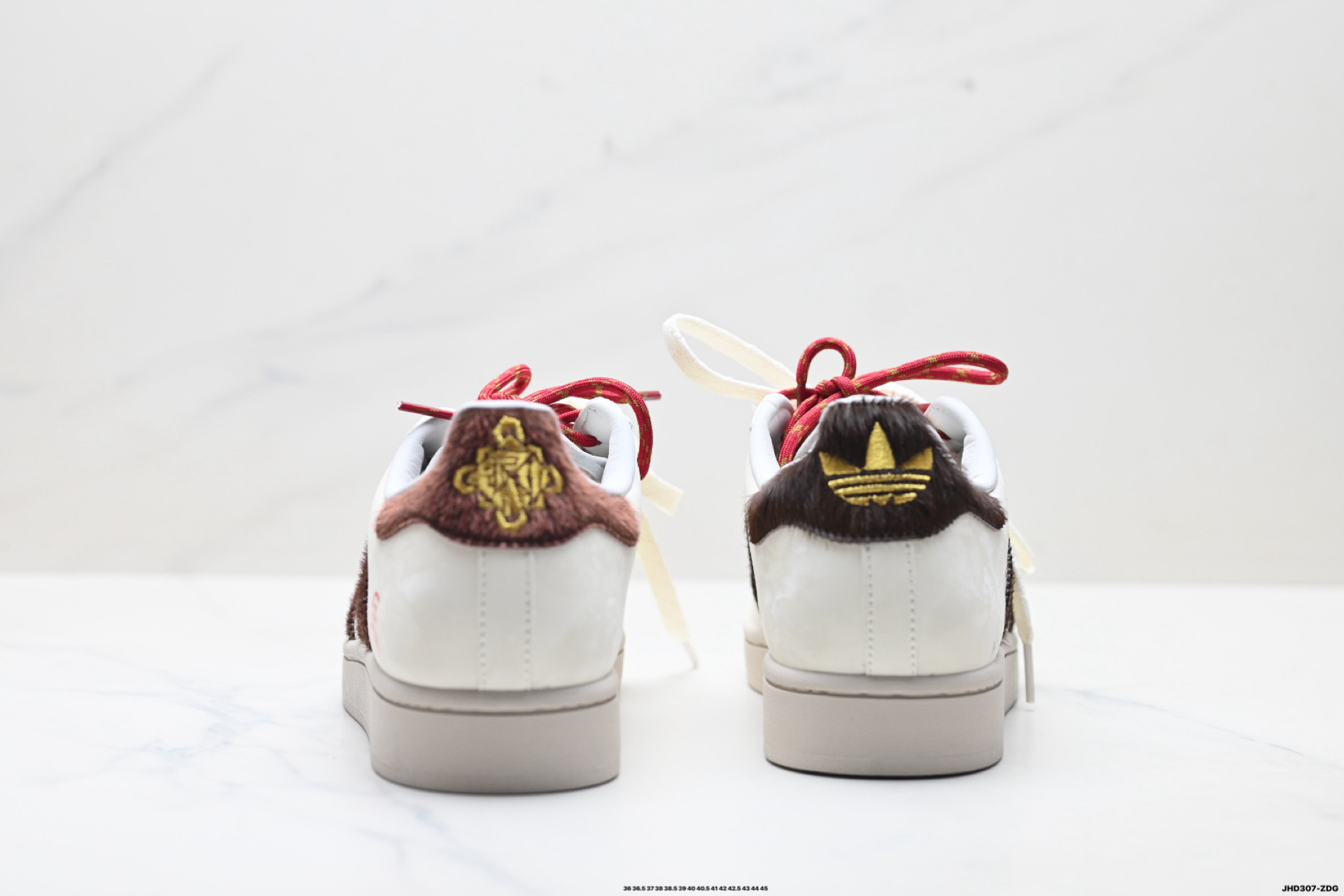 Adidas Originals Super贝壳头‘DIY’定制系列 阿迪达斯 低帮经典百搭休闲运动板鞋 KJ6293