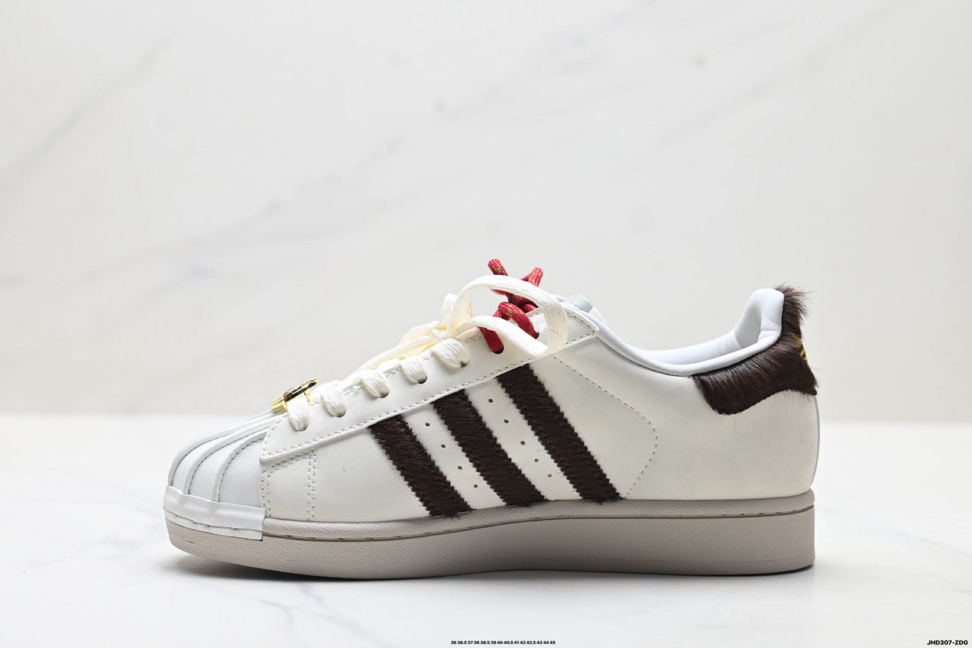 Adidas Originals Super贝壳头‘DIY’定制系列 阿迪达斯 低帮经典百搭休闲运动板鞋 KJ6293