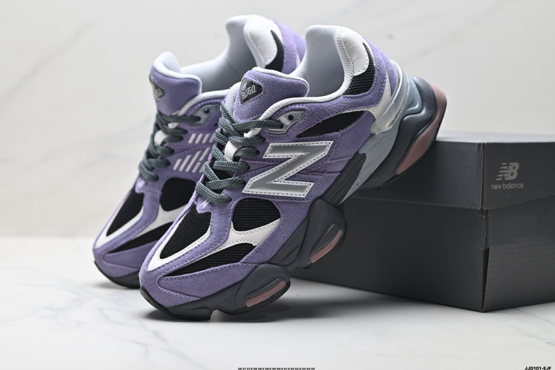 🈴P120 公司级✅New Balance 9060系列 新百伦 复古休闲运动慢跑鞋 鞋面大身由空间双格及磨砂鞋面拼接而生 采用大面积网眼以及麂皮材质覆盖鞋身 还原经典气质 搭载ABZORB避震科技 由泡沫聚酯制成 …