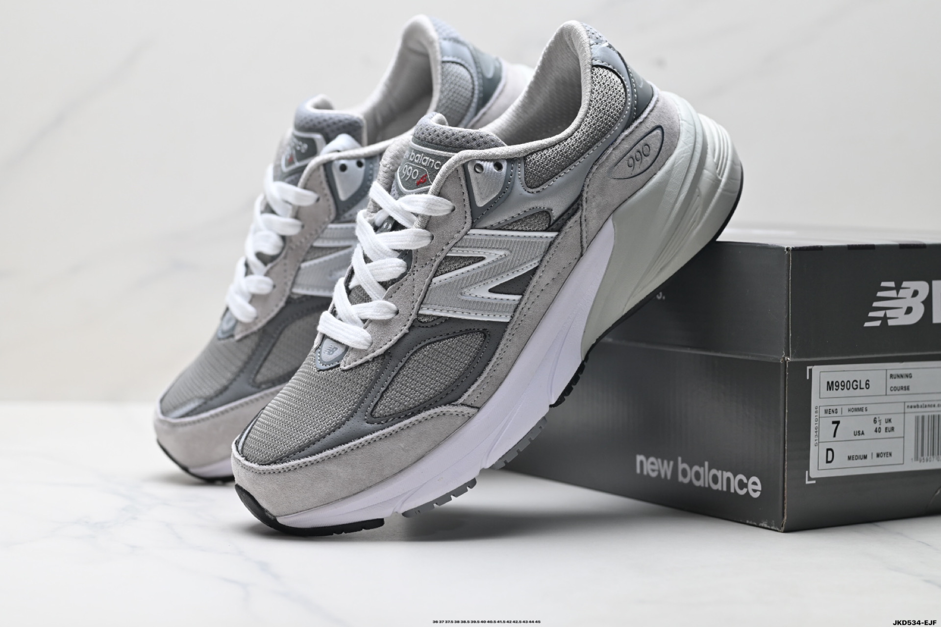 🈴️P150 Nivel empresa✅New Balance NB 990 serie New Balance retro malla tejido piel de cerdo corte bajo zapati…