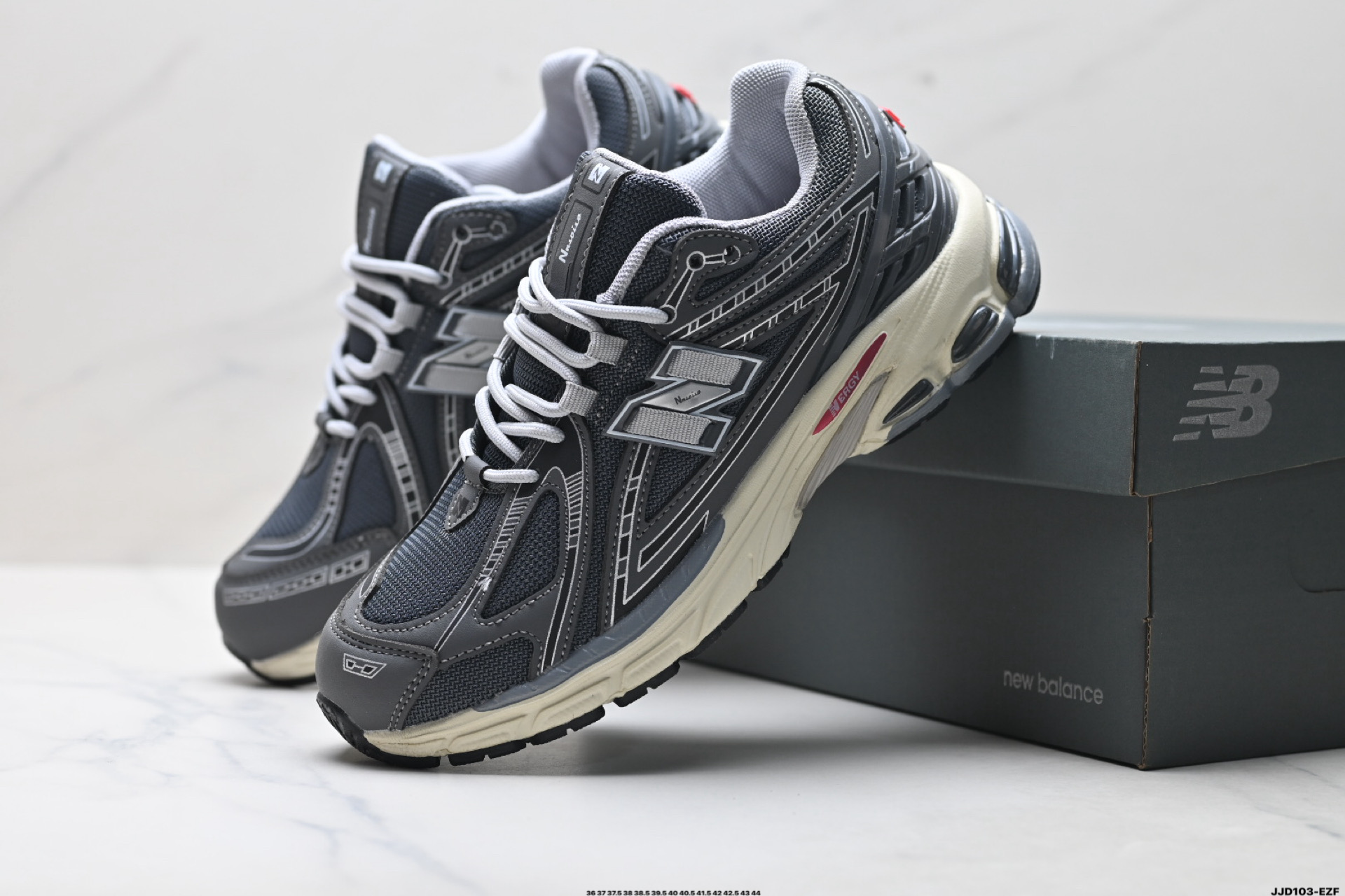 🈴P120 Etiqueta auténtica✅New Balance M1906 serie New Balance zapatillas retro de padre tesoro, superposición…