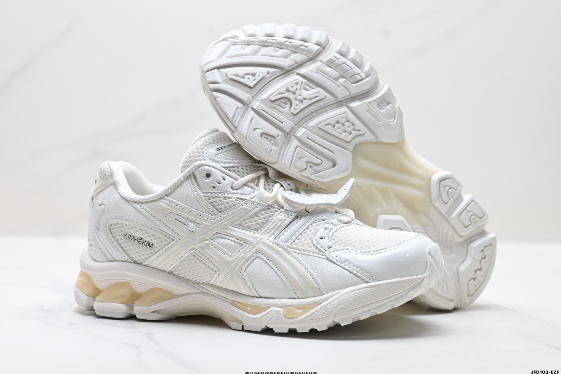 Asics Gel-Nimbus 10.1 亚瑟士 复古先锋 潮流 拼接耐磨 低帮休闲跑步鞋 1203A833-001 Asics Gel-Nimbus 10.1 亚瑟士 复古先锋 潮流 拼接耐磨 低帮休闲跑步鞋 1203A833-001