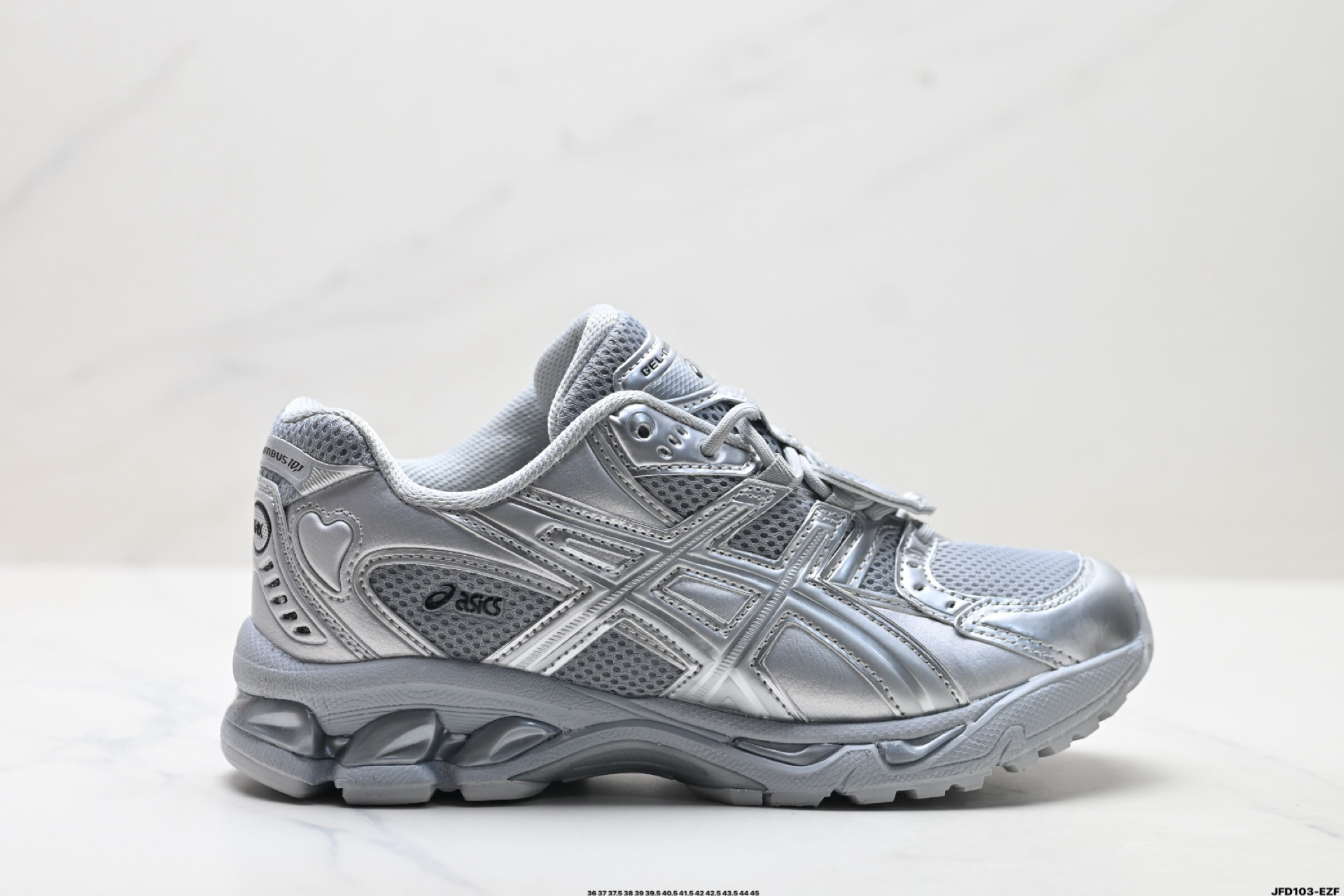 Asics Gel-Nimbus 10.1 亚瑟士 复古先锋 潮流 拼接耐磨 低帮休闲跑步鞋 1203A833-001 Asics Gel-Nimbus 10.1 亚瑟士 复古先锋 潮流 拼接耐磨 低帮休闲跑步鞋 1203A833-001