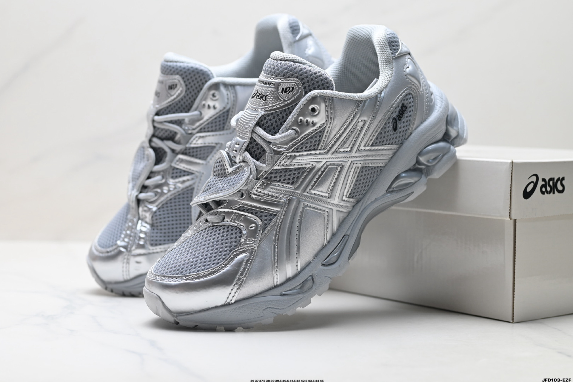 Asics Gel-Nimbus 10.1 亚瑟士 复古先锋 潮流 拼接耐磨 低帮休闲跑步鞋 1203A833-001 Asics Gel-Nimbus 10.1 亚瑟士 复古先锋 潮流 拼接耐磨 低帮休闲跑步鞋 1203A833-001