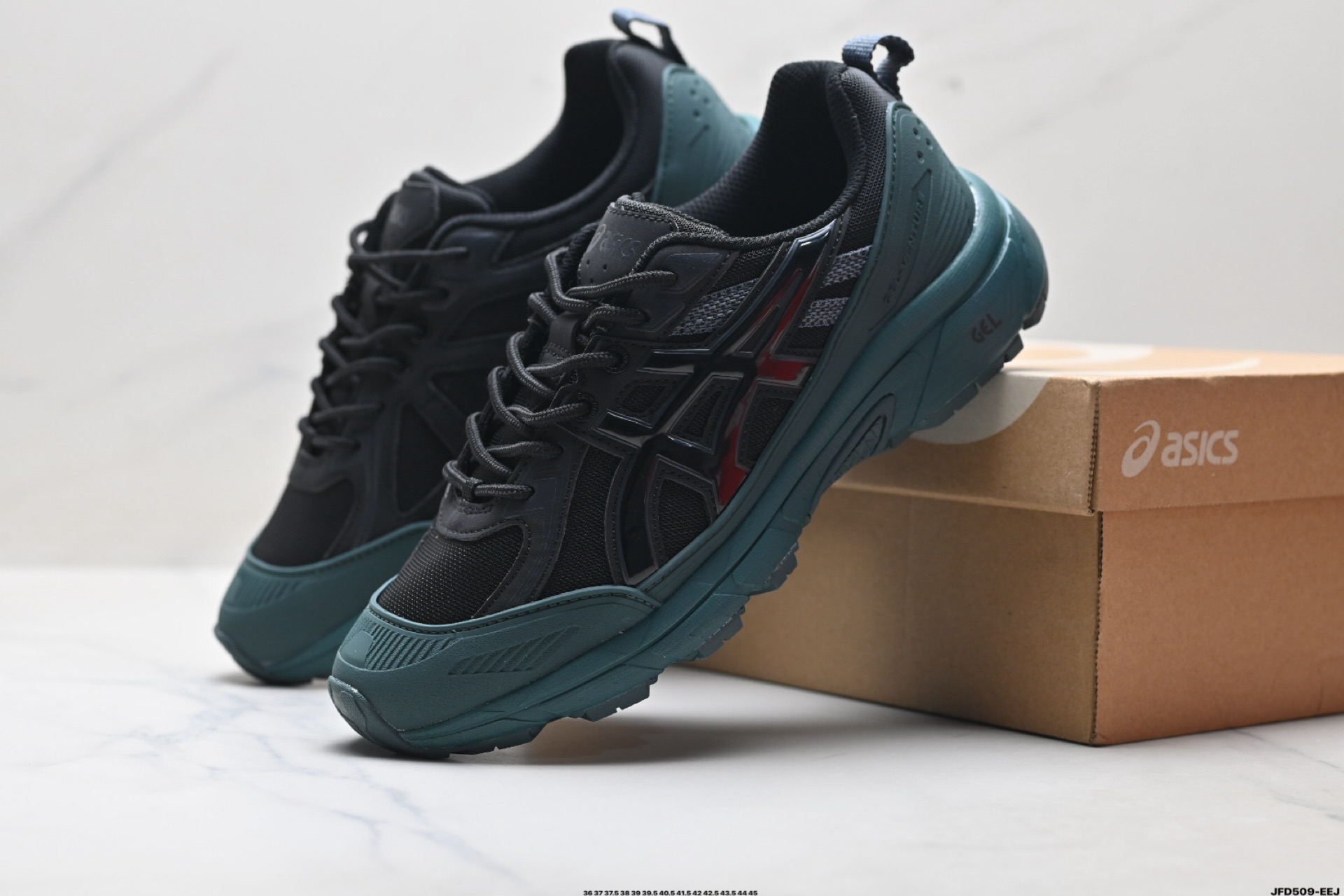190 ASICS GEL-VENTURE 6 SHIELD系列 亚瑟士 低帮经典跑鞋 1203A474-300