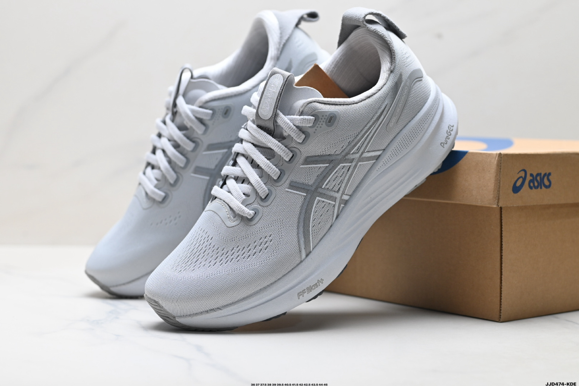 150 ASICS GEL-KAYANO 32 亚瑟士 PLATINUM低帮专业有氧超轻便运动跑步鞋 1012B729-015